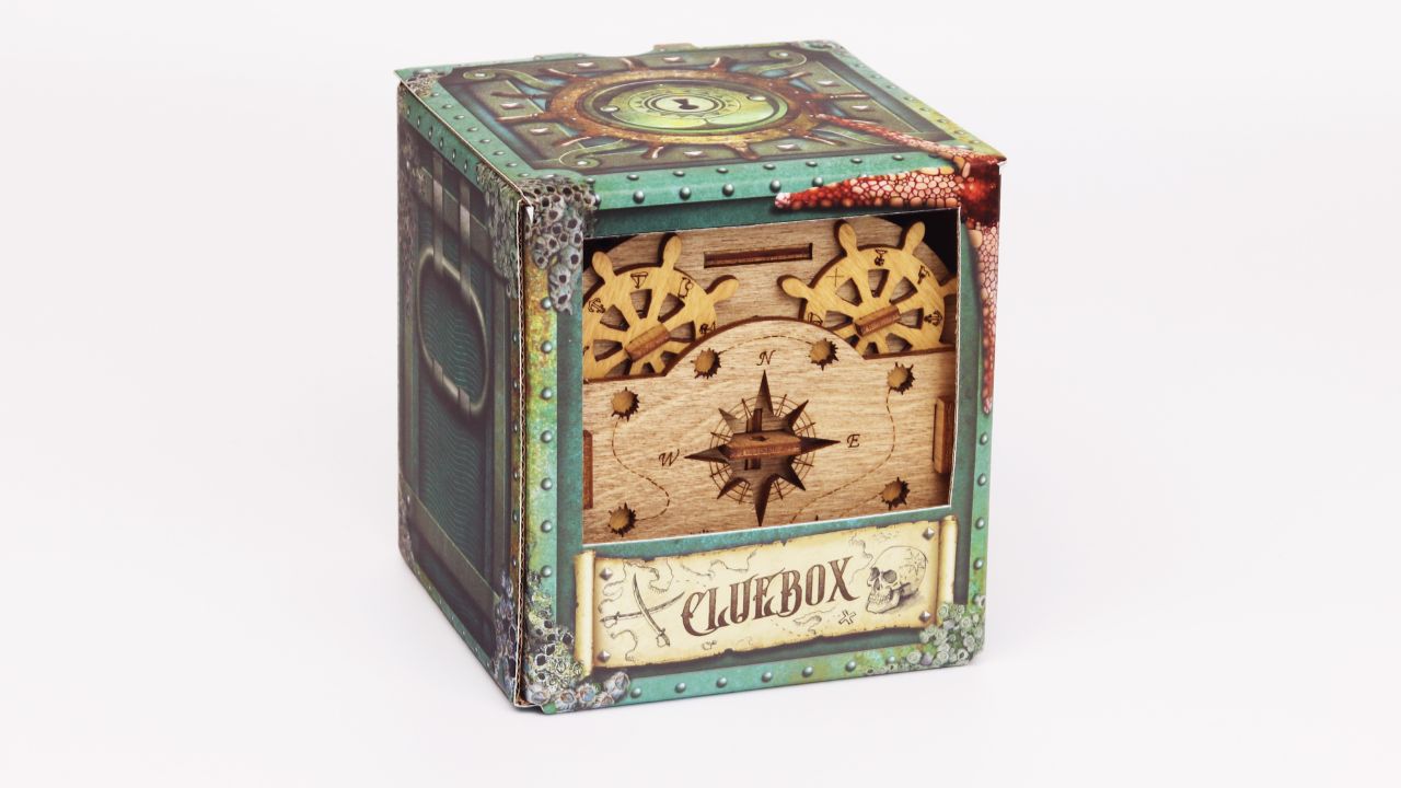 Rätselbox aus Holz, Rätselspiele für Erwachsene