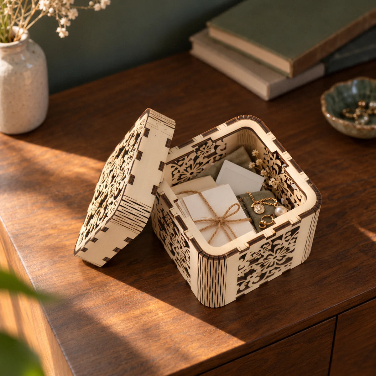 Schatzkästchen | Gift Box 3D Puzzle MagicHolz