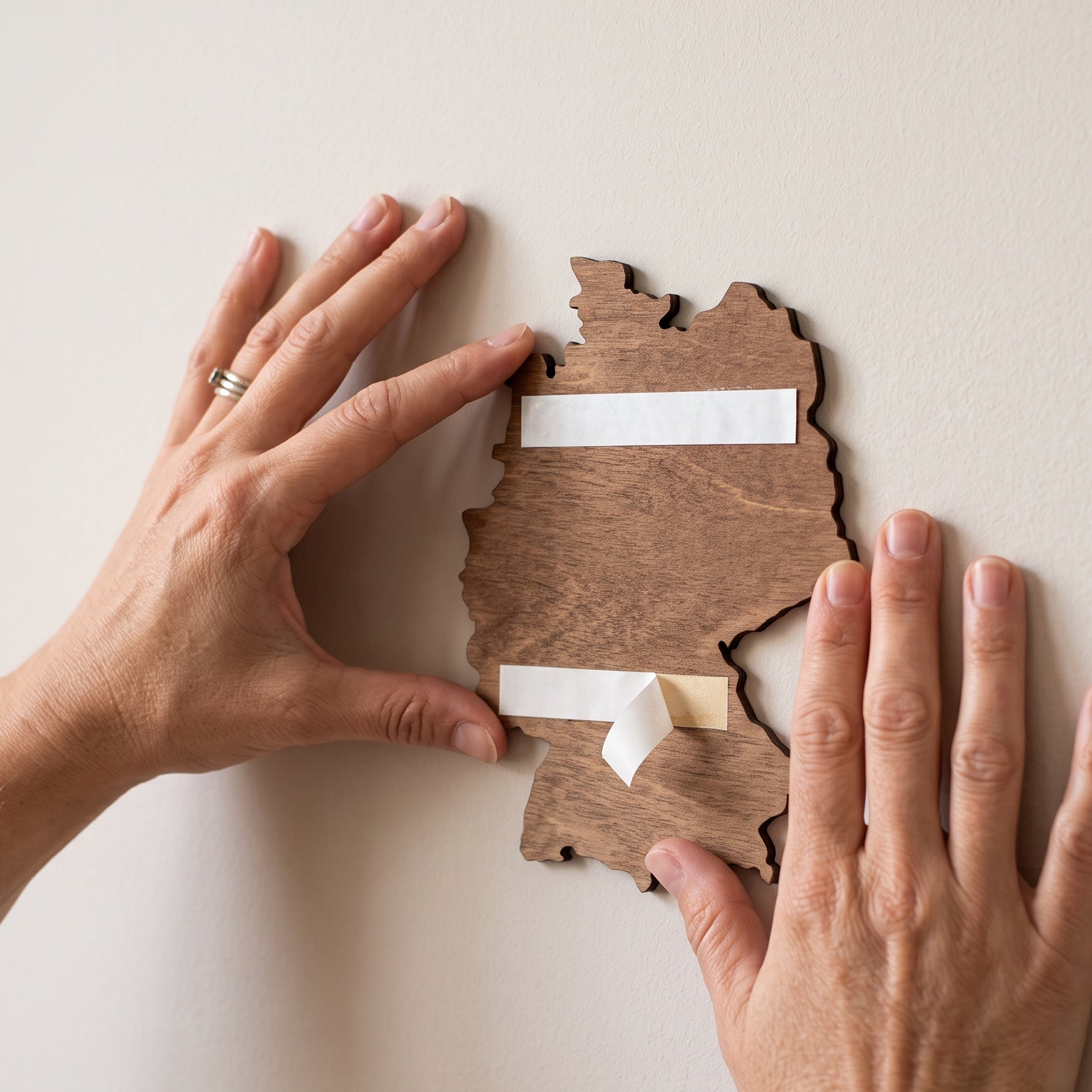 Multicolored Wooden World Map Wall Decor by Eco-Wood-Art