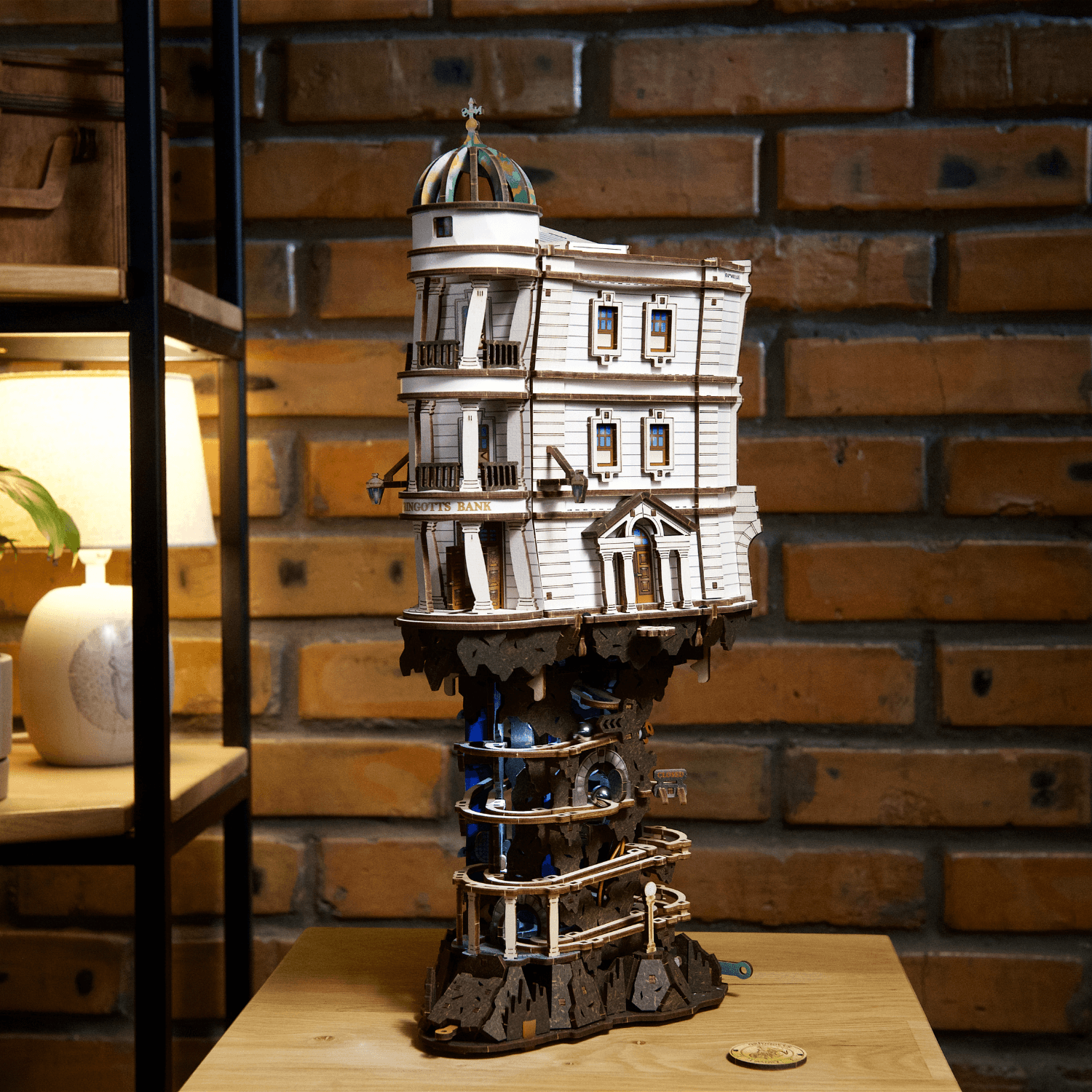 Harry Potter Gringotts Bank | Ugears Mechanical Marble Run Kit