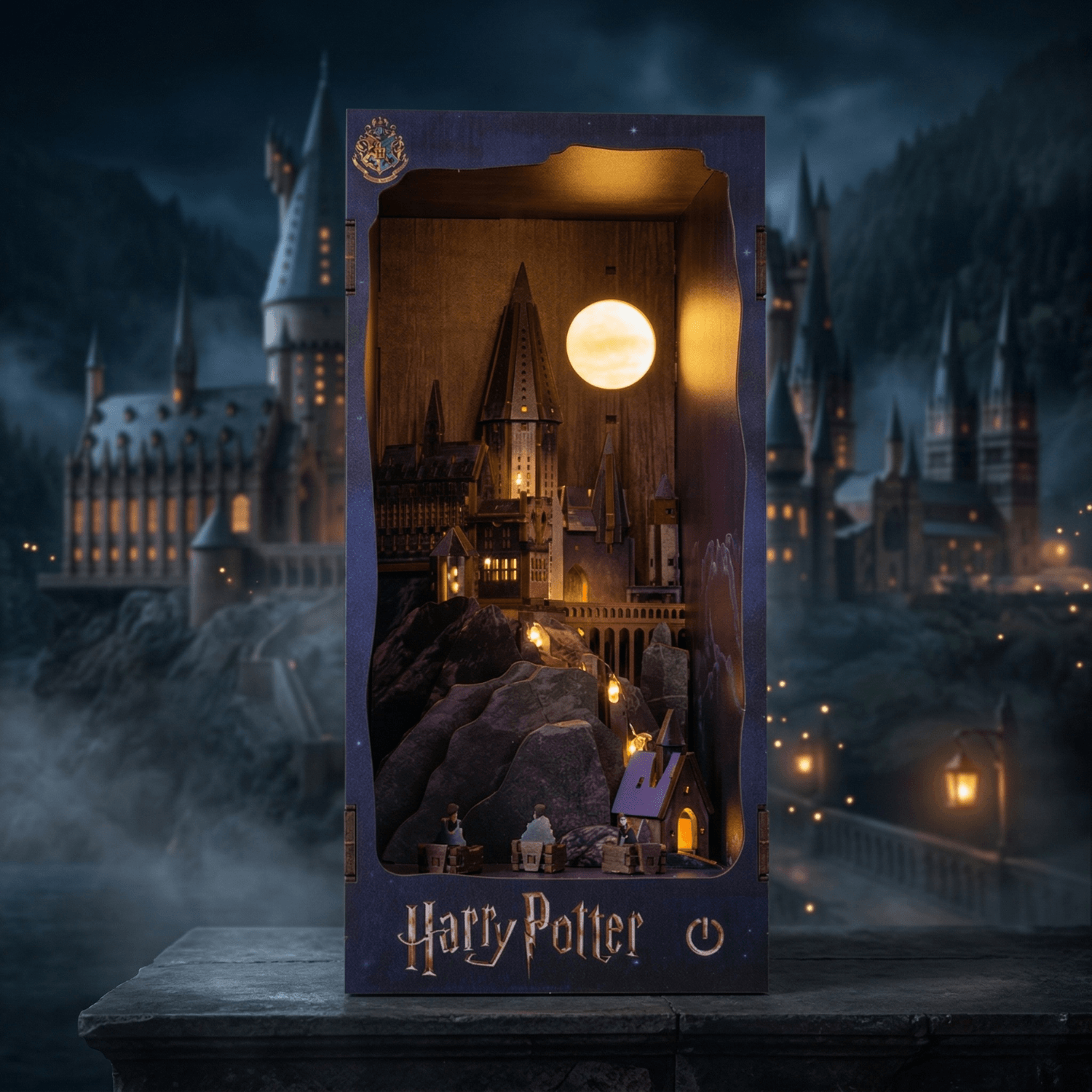Harry Potter Hogwarts Castle Book Nook Revell