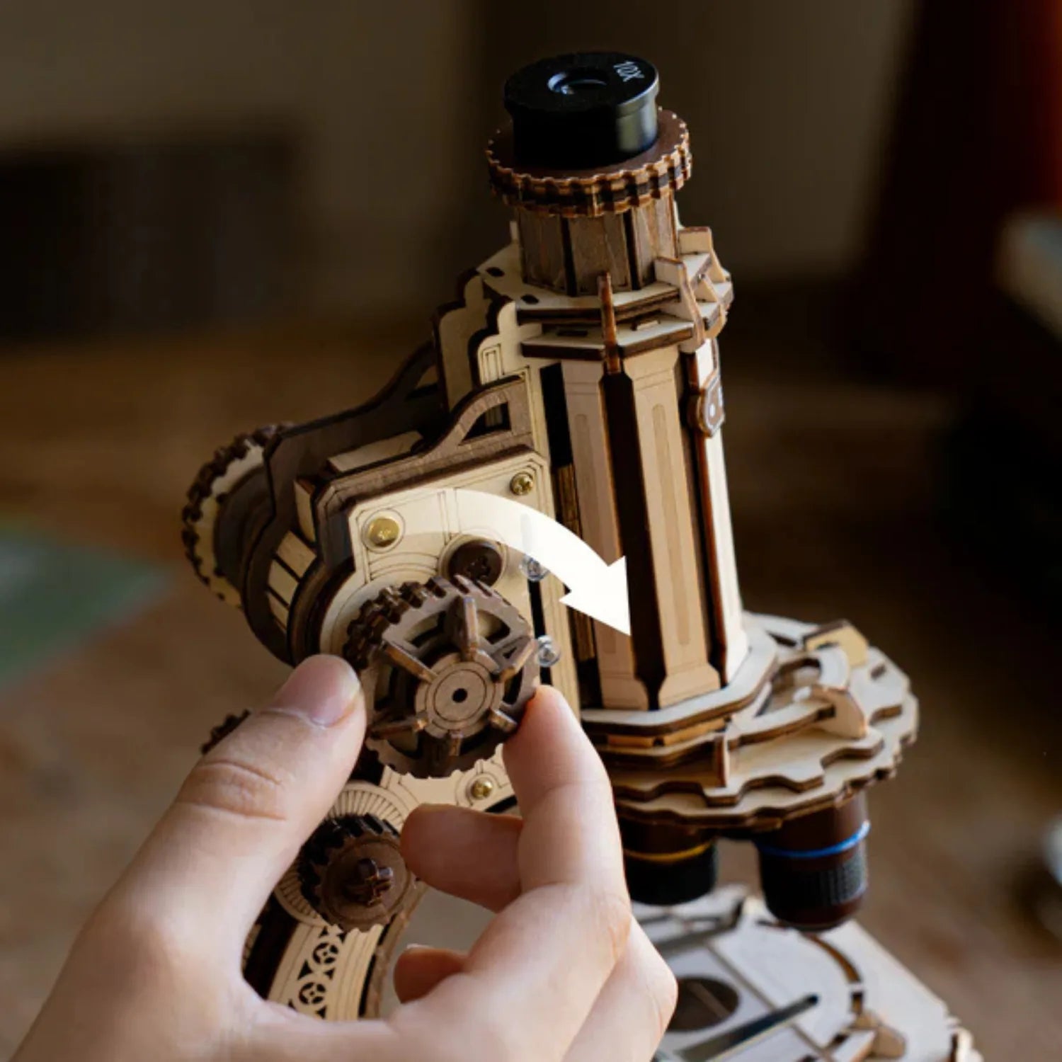 Mikroskop Mechanischer Bausatz Robotime
