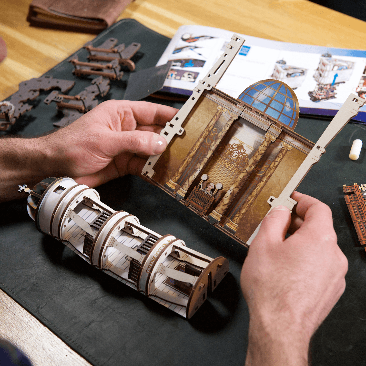 Harry Potter Gringotts Bank | Ugears Mechanical Marble Run Kit