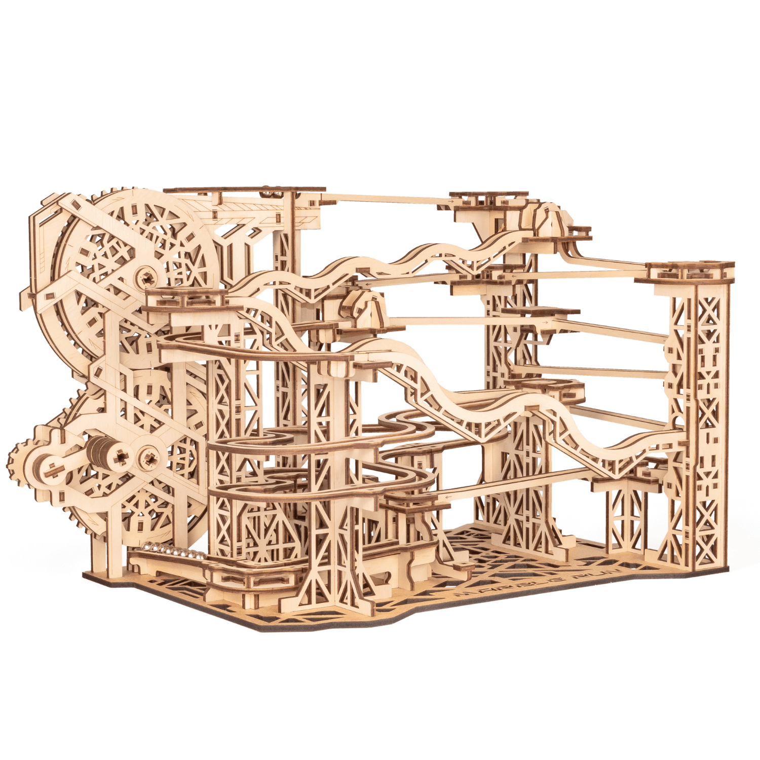Marble Run Puzzle mécanique en bois Eco-Wood-Art