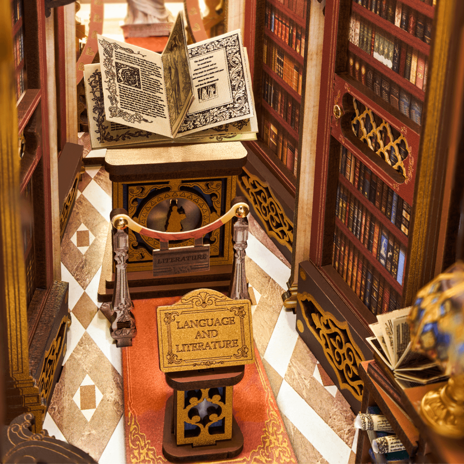 Bibliothèque des merveilles | Coin lecture