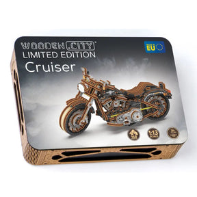 Cruiser | Limited Edition-Mechanisches Holzpuzzle-WoodenCity--