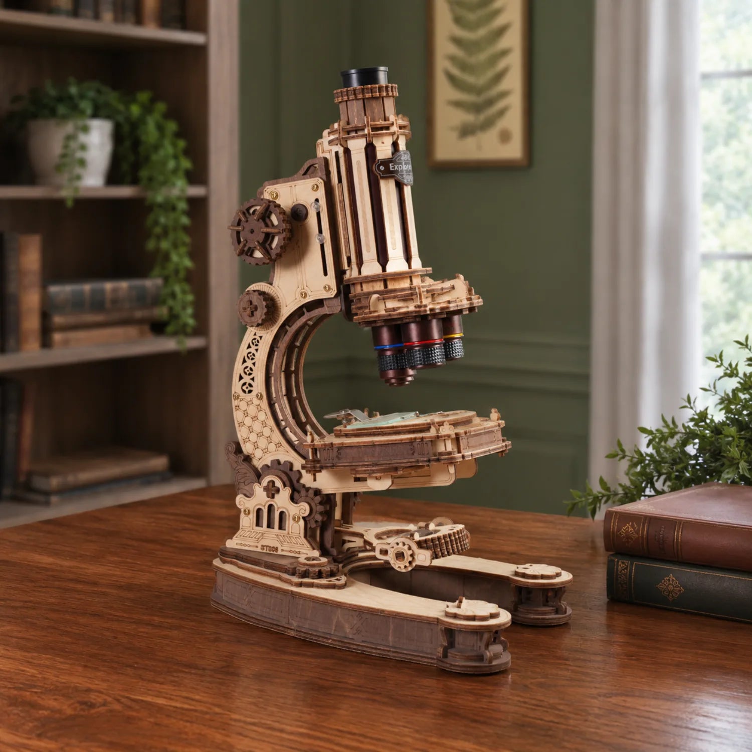 Mikroskop Mechanischer Bausatz Robotime