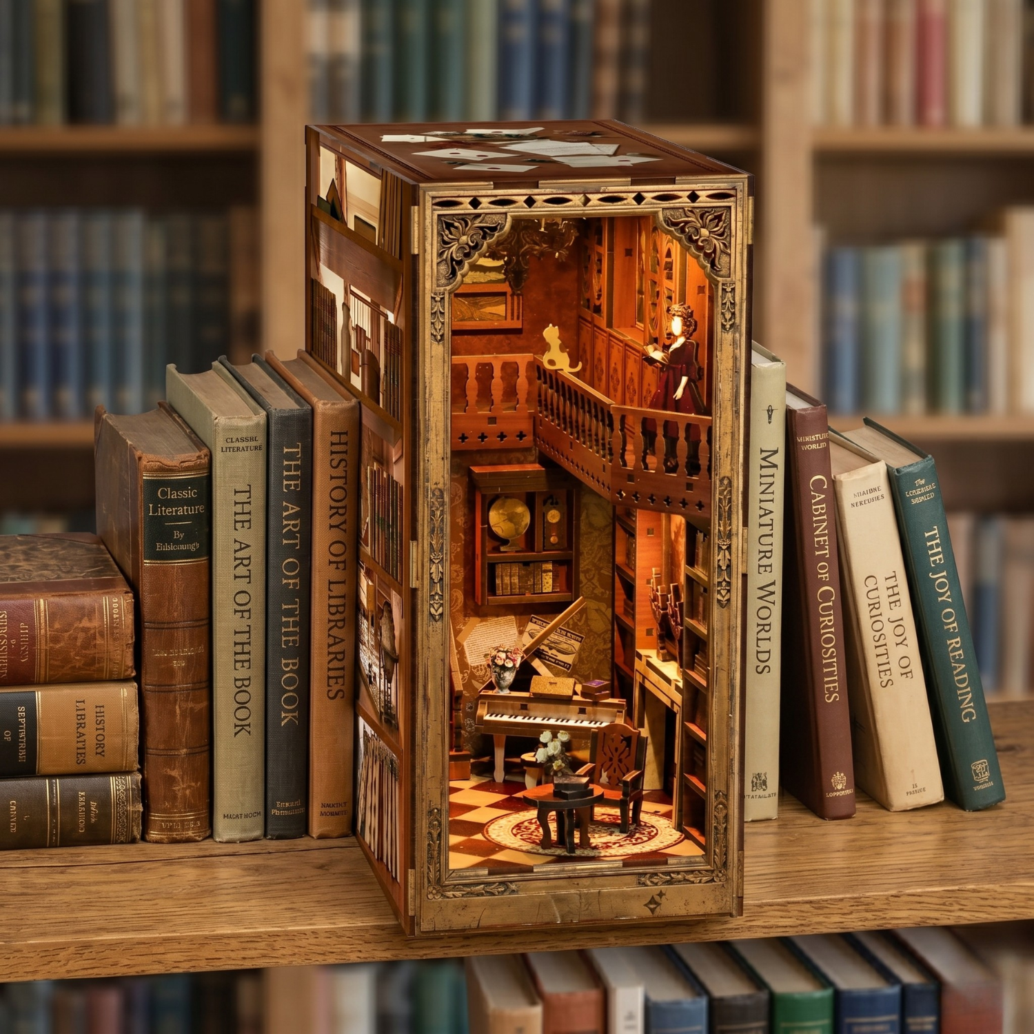 Kit de bricolage Grimm's Haus Book Nook MagicHolz