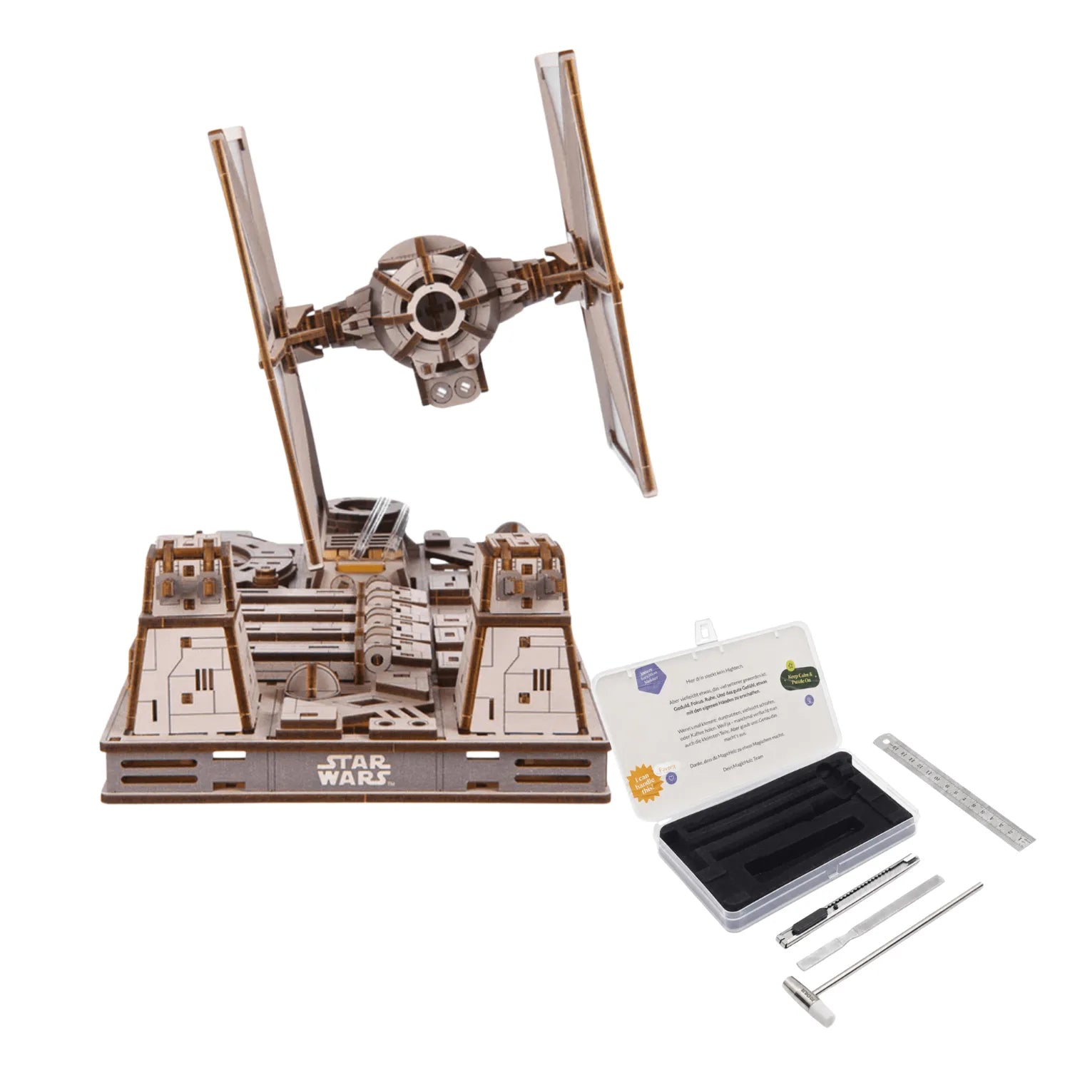 Star Wars - TIE Fighter Mechanical Model Kit by Ugears