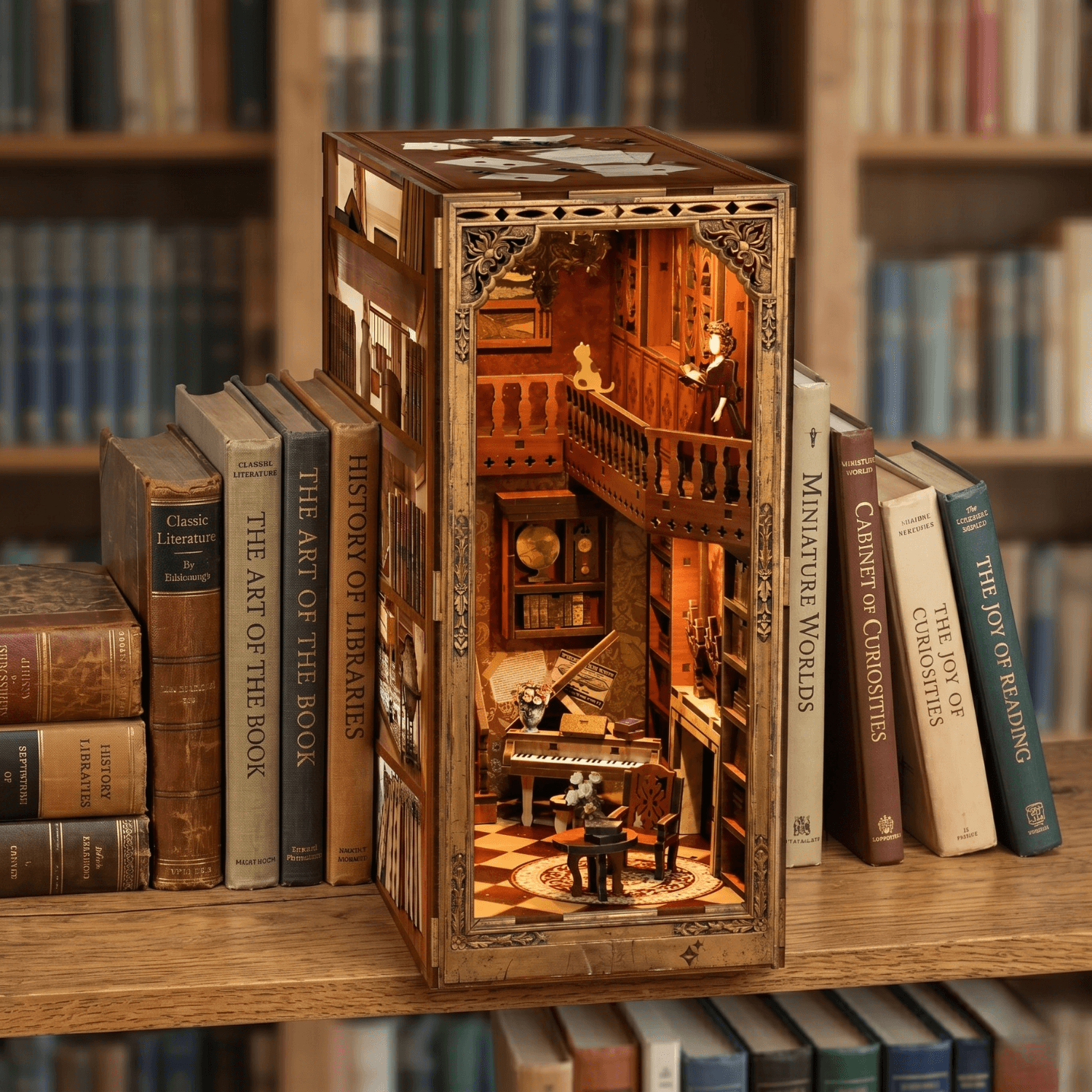 La petite maison de Grimm Book Nook MagicHolz