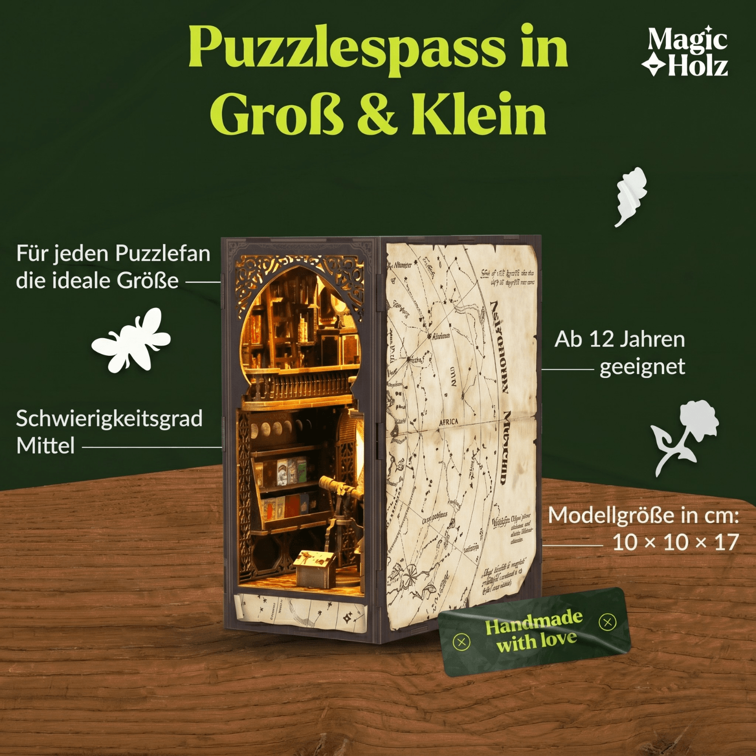 Astronomy Museum Book Nook MagicHolz