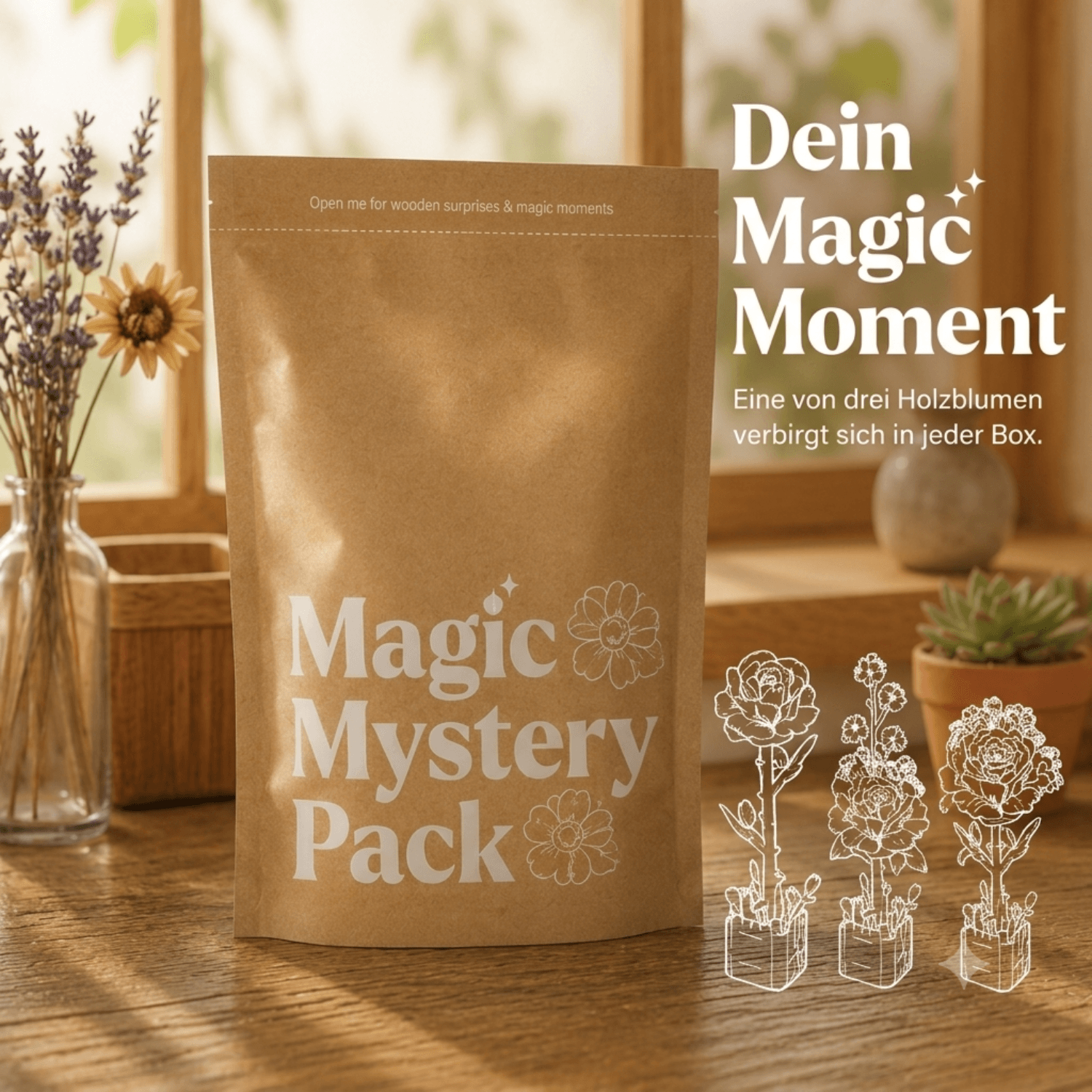 Magic Mystery Pack 3D Puzzle MagicHolz