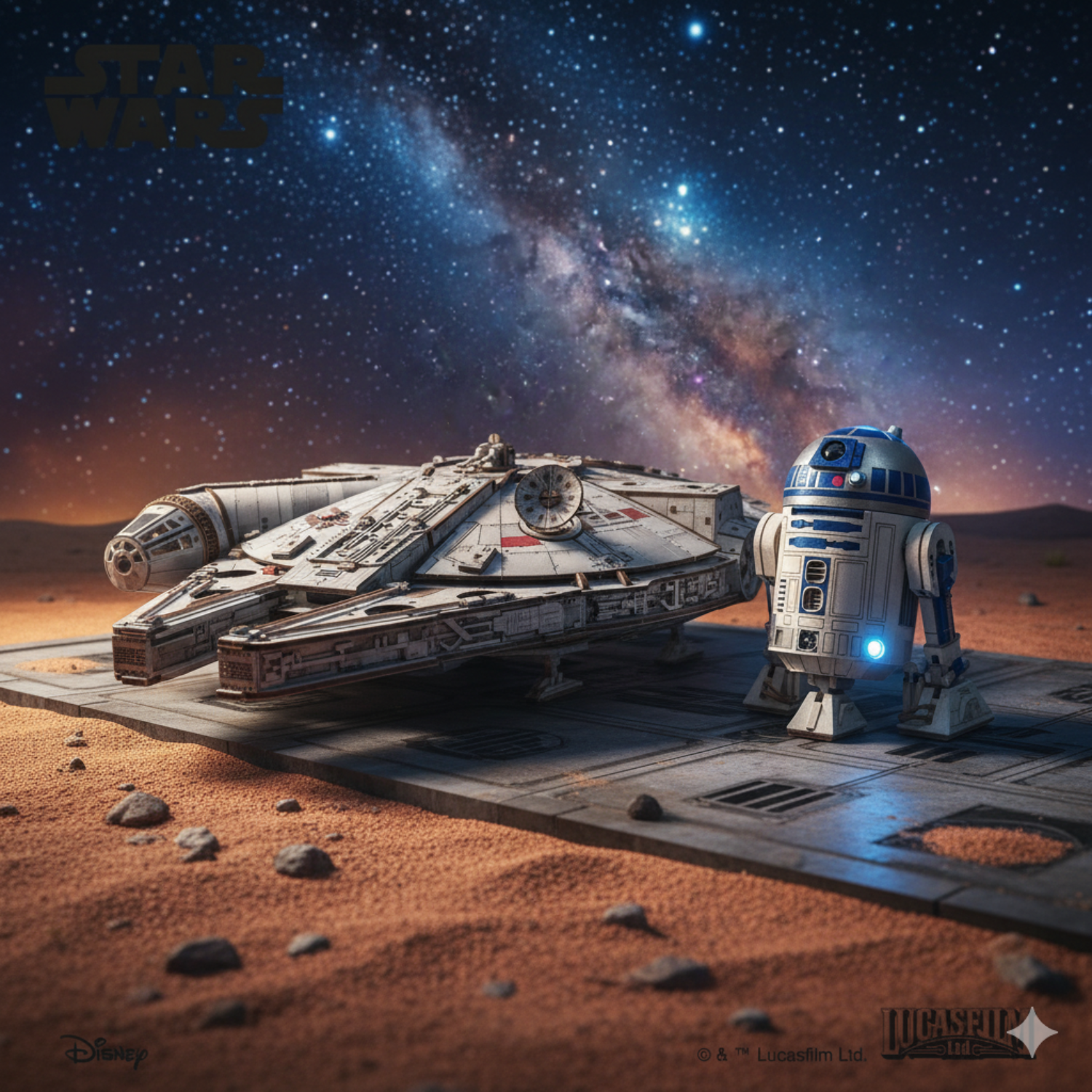 Mission Rebellion: R2-D2™ & Millennium Falcon™