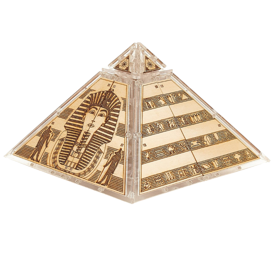 Mysterious Pyramid | Treasure Chest 3D Puzzle-Veter Models--