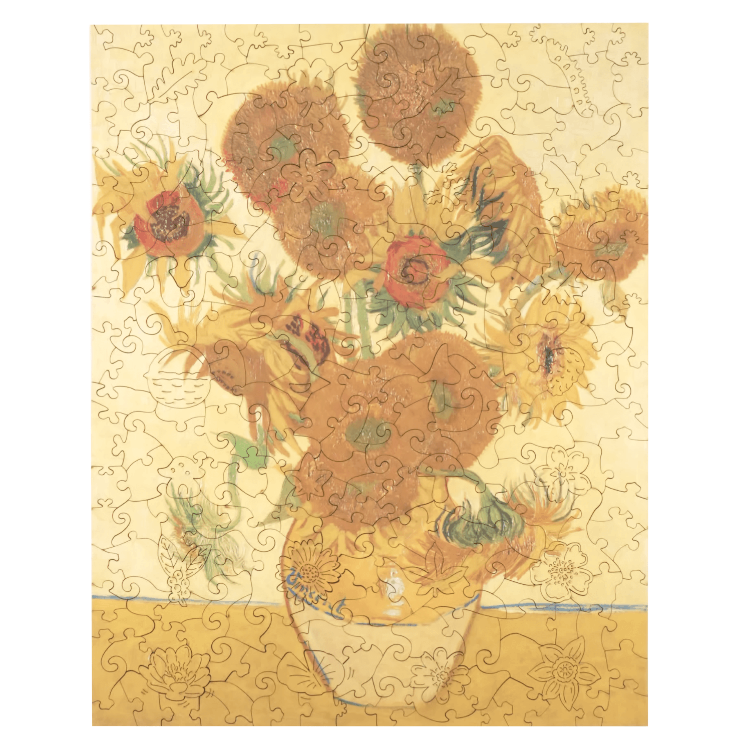 Sonnenblumen | Vincent van Gogh Holzpuzzle (2D) MagicHolz