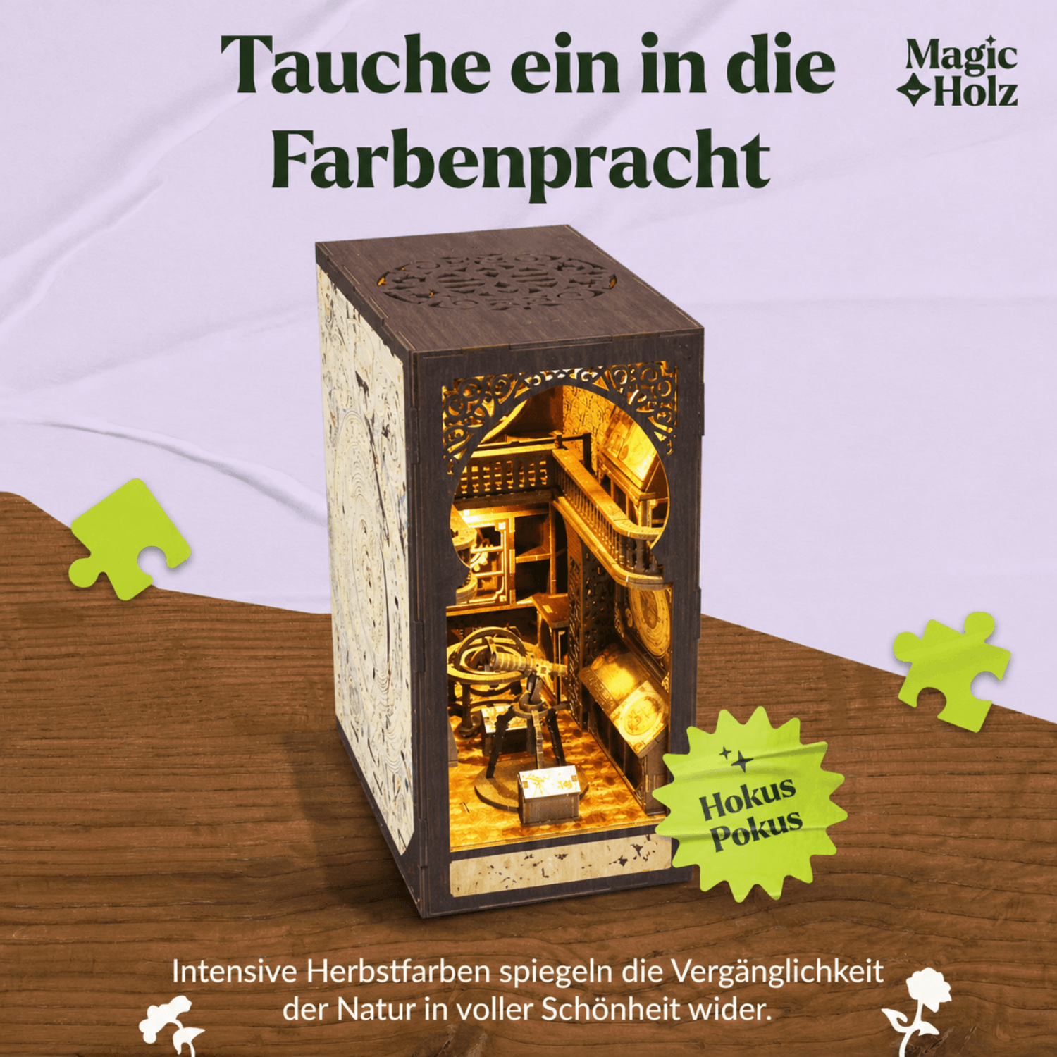 Astronomy Museum Book Nook MagicHolz