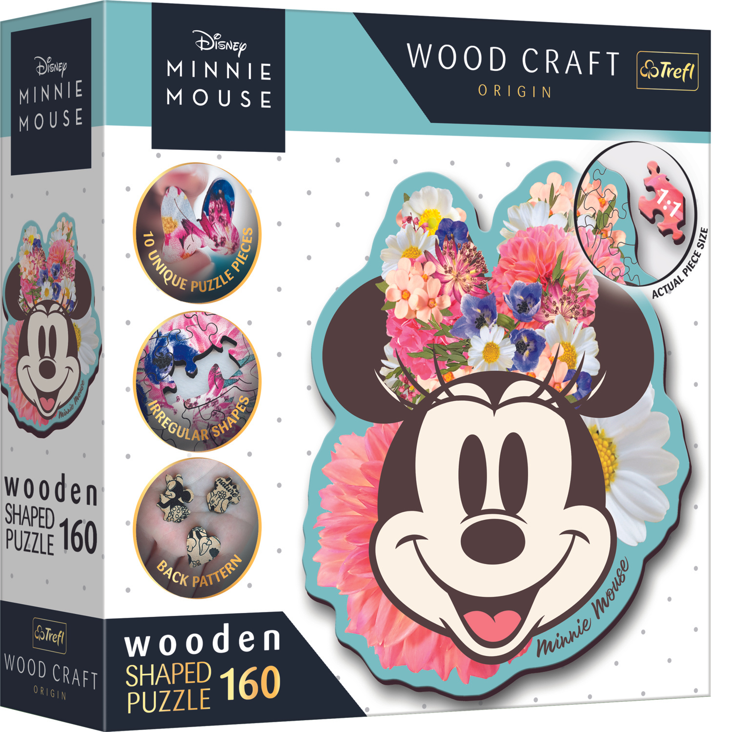 Disney - Minnie Maus | Holz Puzzle 160-Holzpuzzle-TREFL--