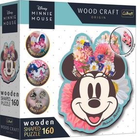 Disney - Minnie Mouse | Puzzle en bois 160-Puzzle en bois-TREFL--