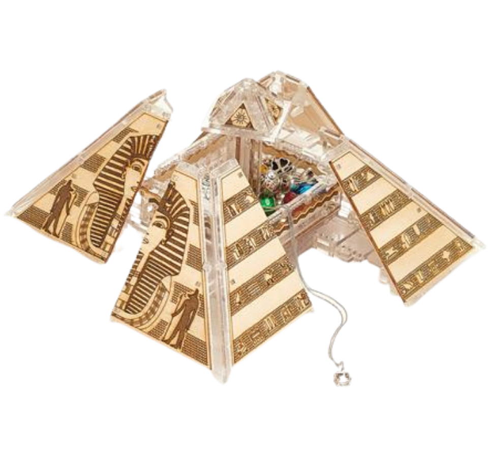 Mysterious Pyramid | Treasure Chest 3D Puzzle-Veter Models--