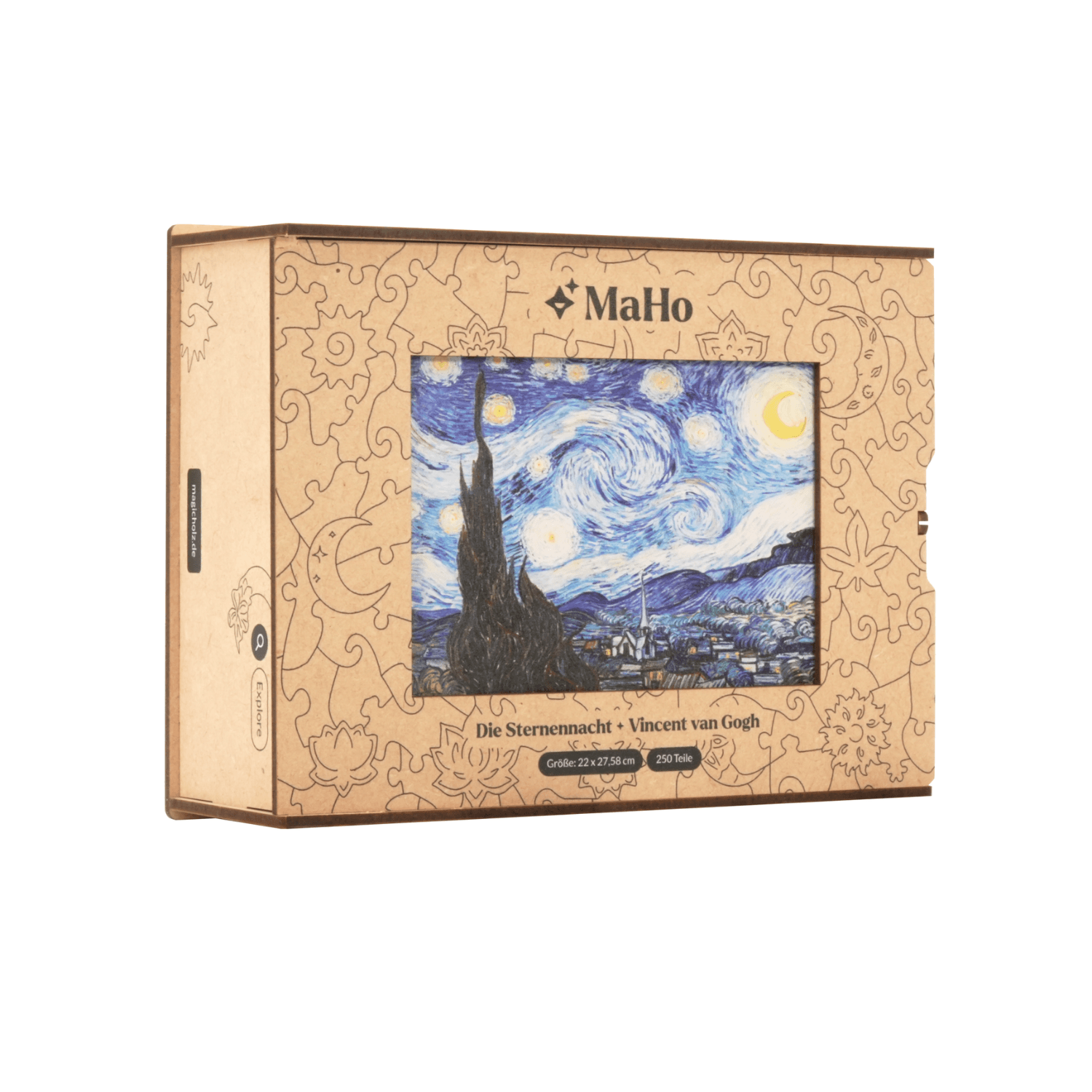 La Nuit étoilée | Puzzle en bois Vincent van Gogh (2D) MagicHolz