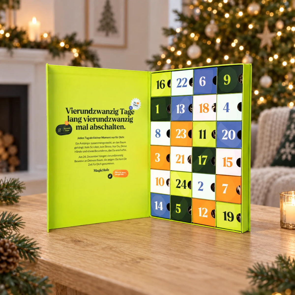 Magical Moments Calendar 3D Puzzle MagicHolz