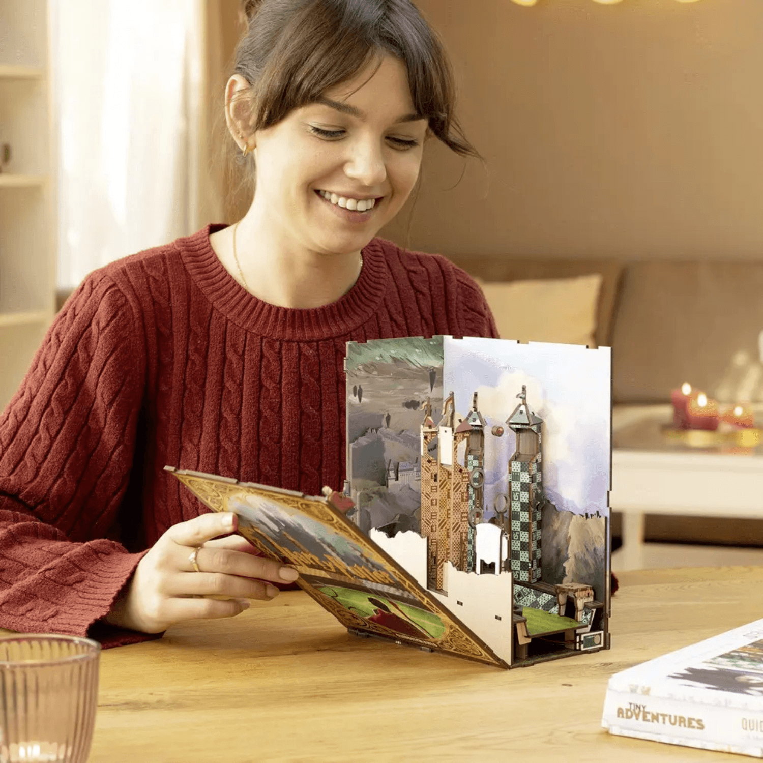 Harry Potter Quidditch Book Nook by Revell