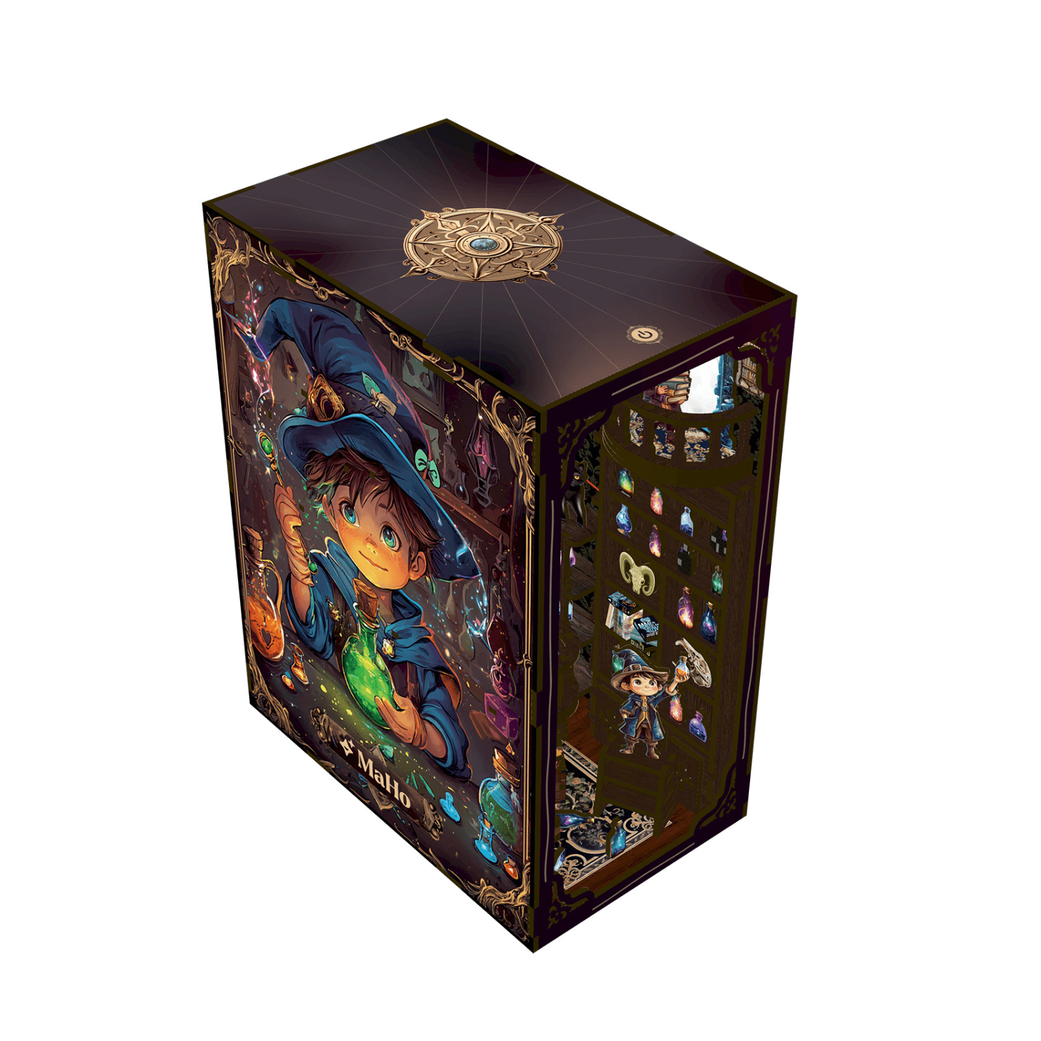 Alchemy Master | Diorama | Book Nook Diorama MagicHolz