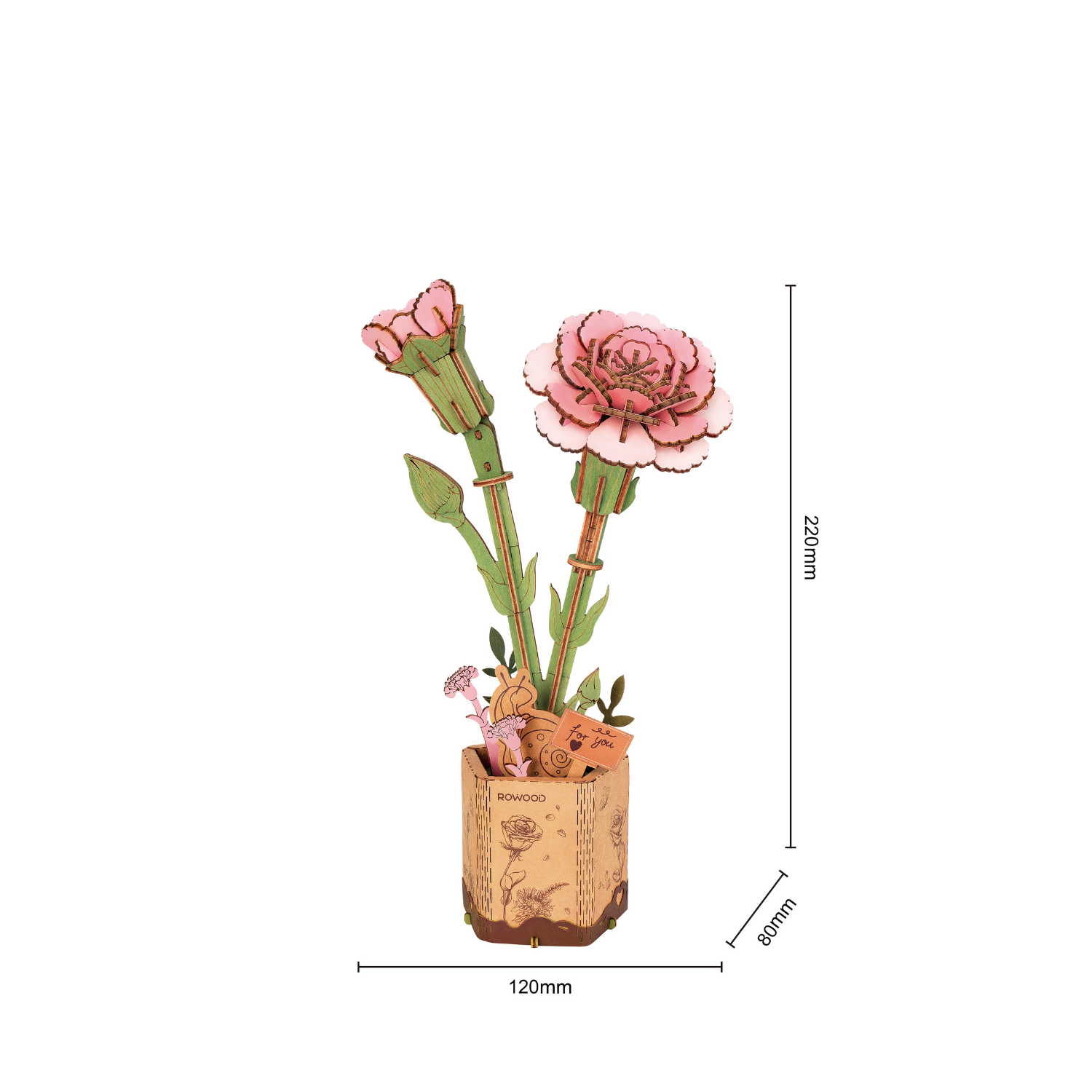 Eeuwige Lente | Bloemen Die Altijd Bloeien Houten Puzzel - Rijshout