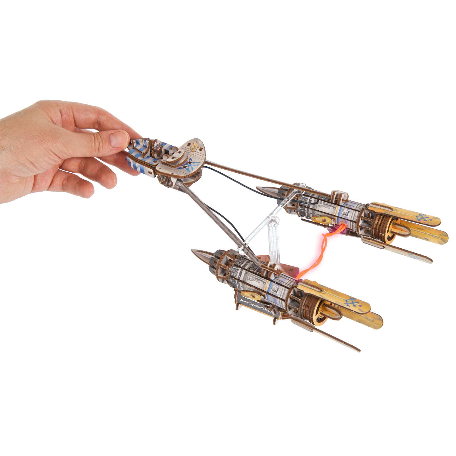 Anakin Skywalkers Podracer™ Mechanisches Holzpuzzle Ugears