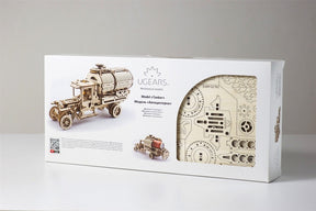 Tanker Truck Mechanical Wooden Puzzle Ugears--