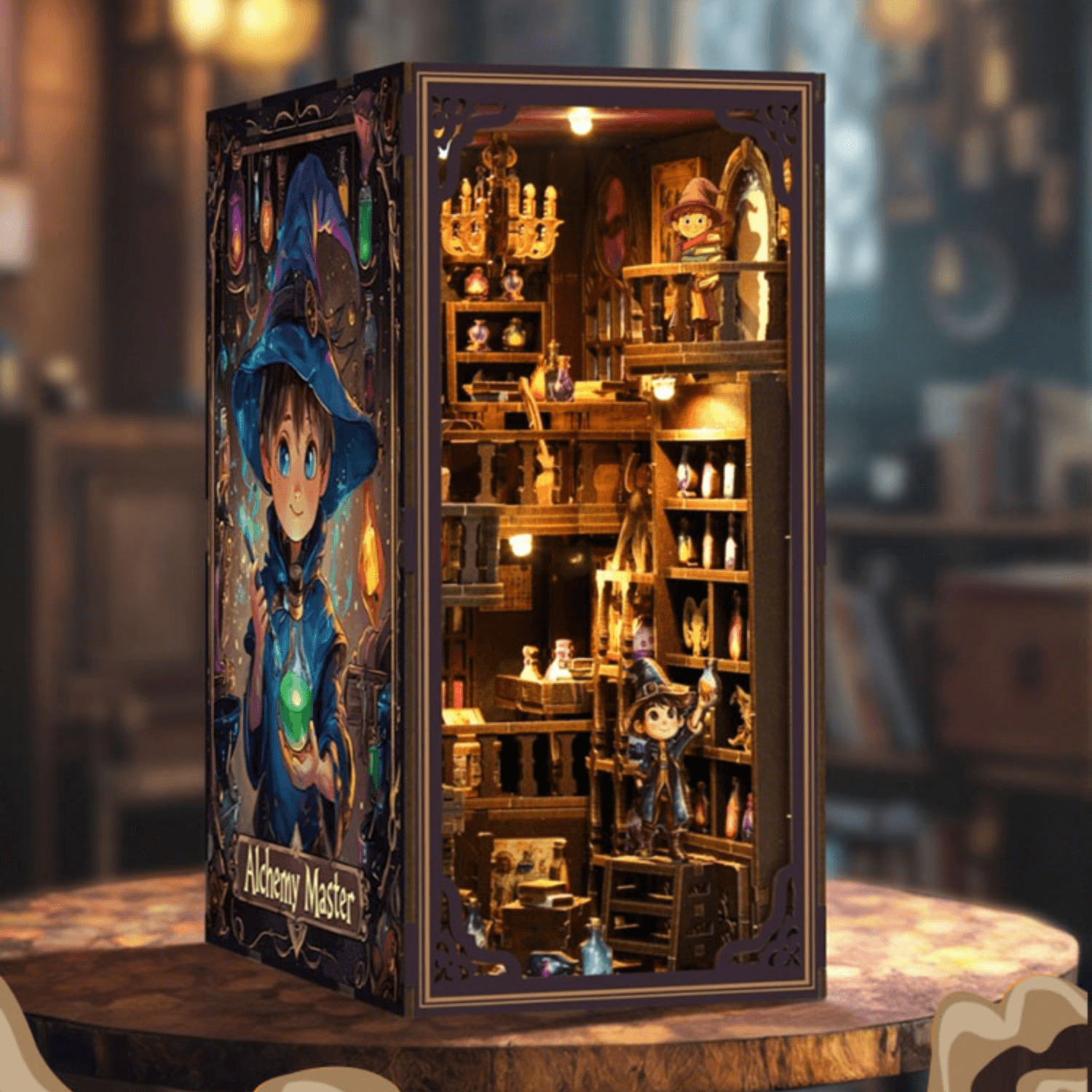 Alchemy Master | Diorama | Book Nook