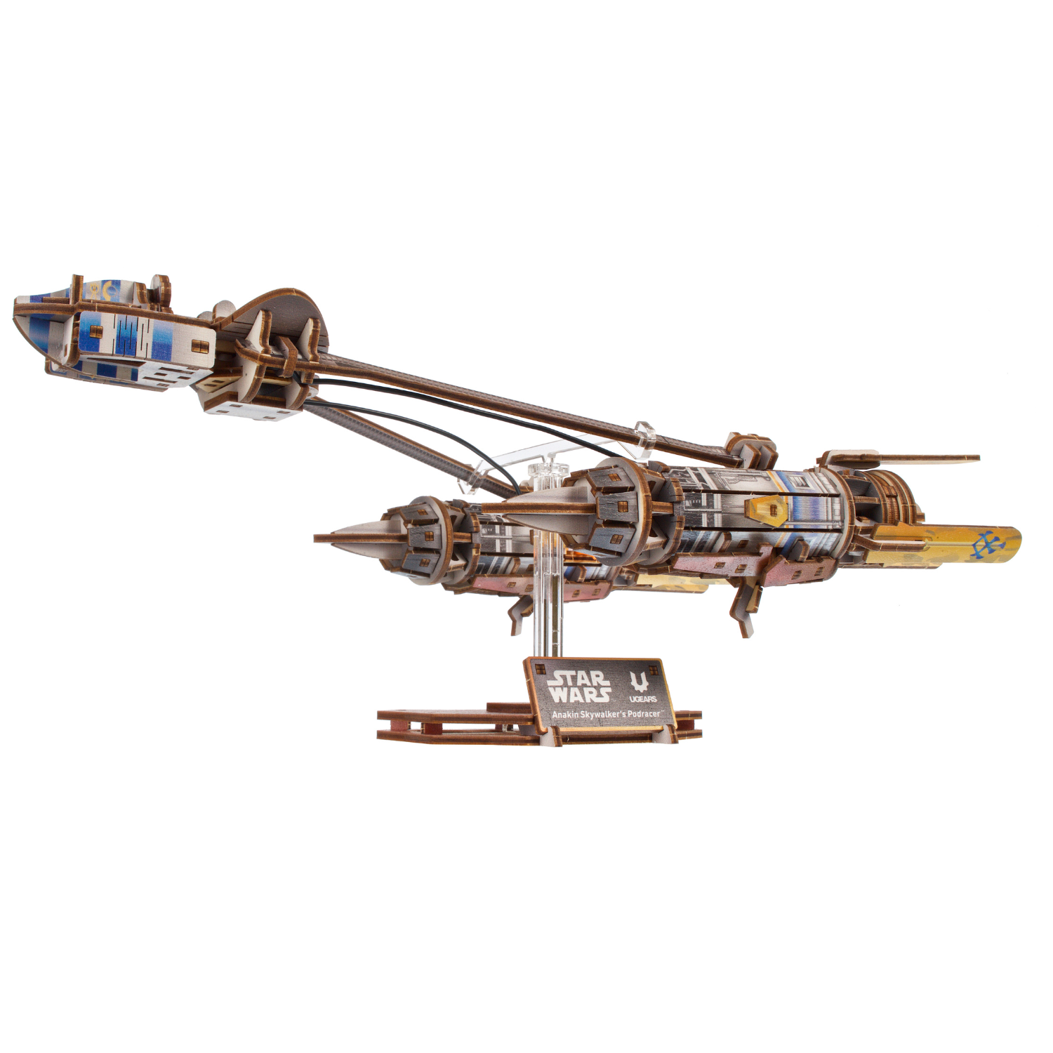 Anakin Skywalkers Podracer™ Mechanisches Holzpuzzle Ugears