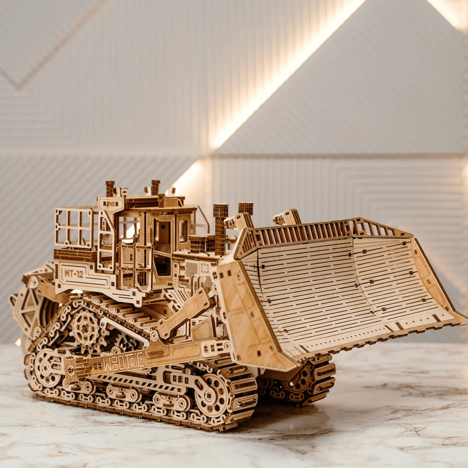 Terrain Titan | Bulldozer Mechanical Wooden Puzzle WoodTrick
