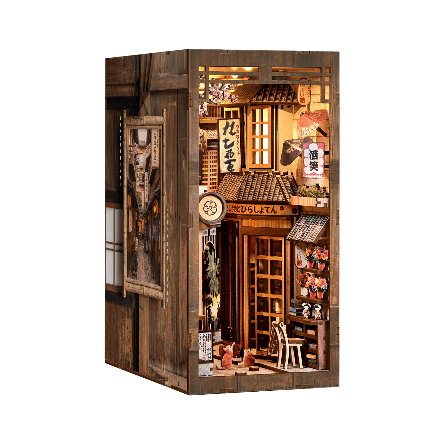 Traditionele Japanse steeg | BookNook