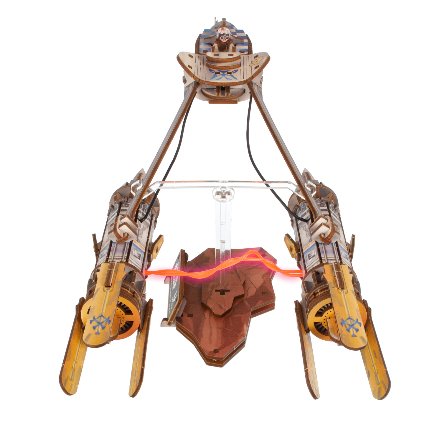 Anakin Skywalkers Podracer™ Mechanisches Holzpuzzle Ugears
