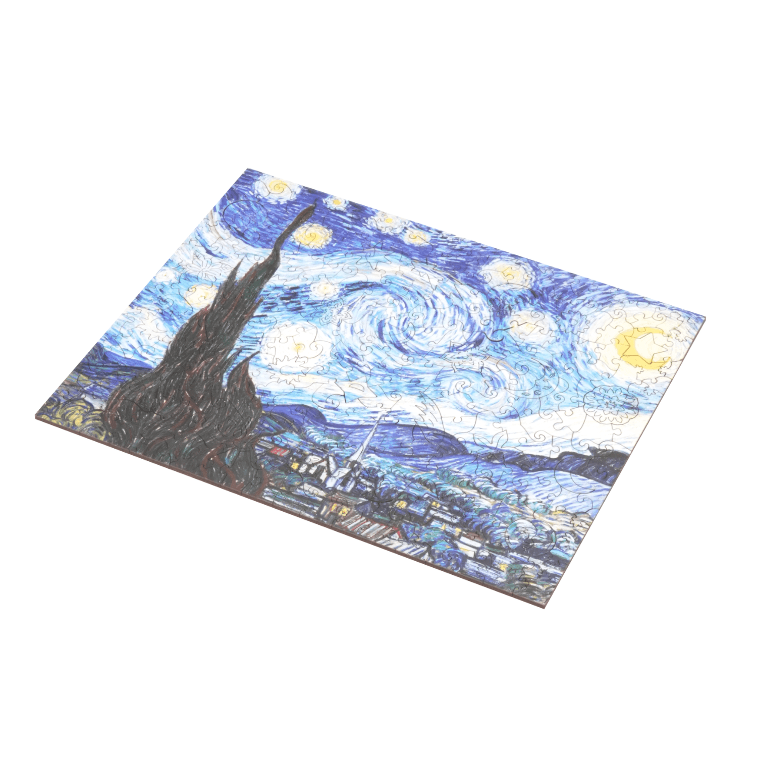 La Nuit étoilée | Puzzle en bois Vincent van Gogh (2D) MagicHolz