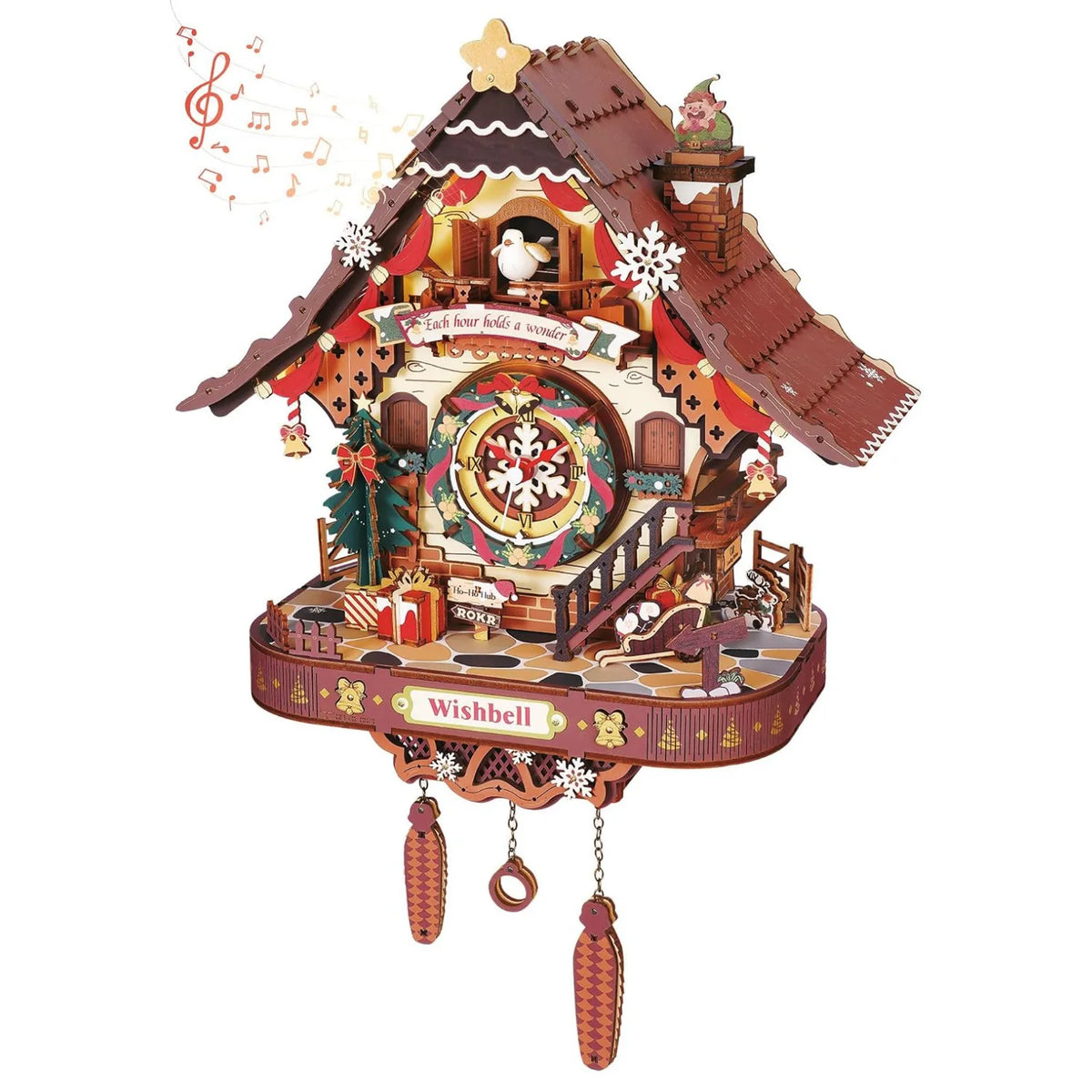Weihnachts-Kuckucksuhr
