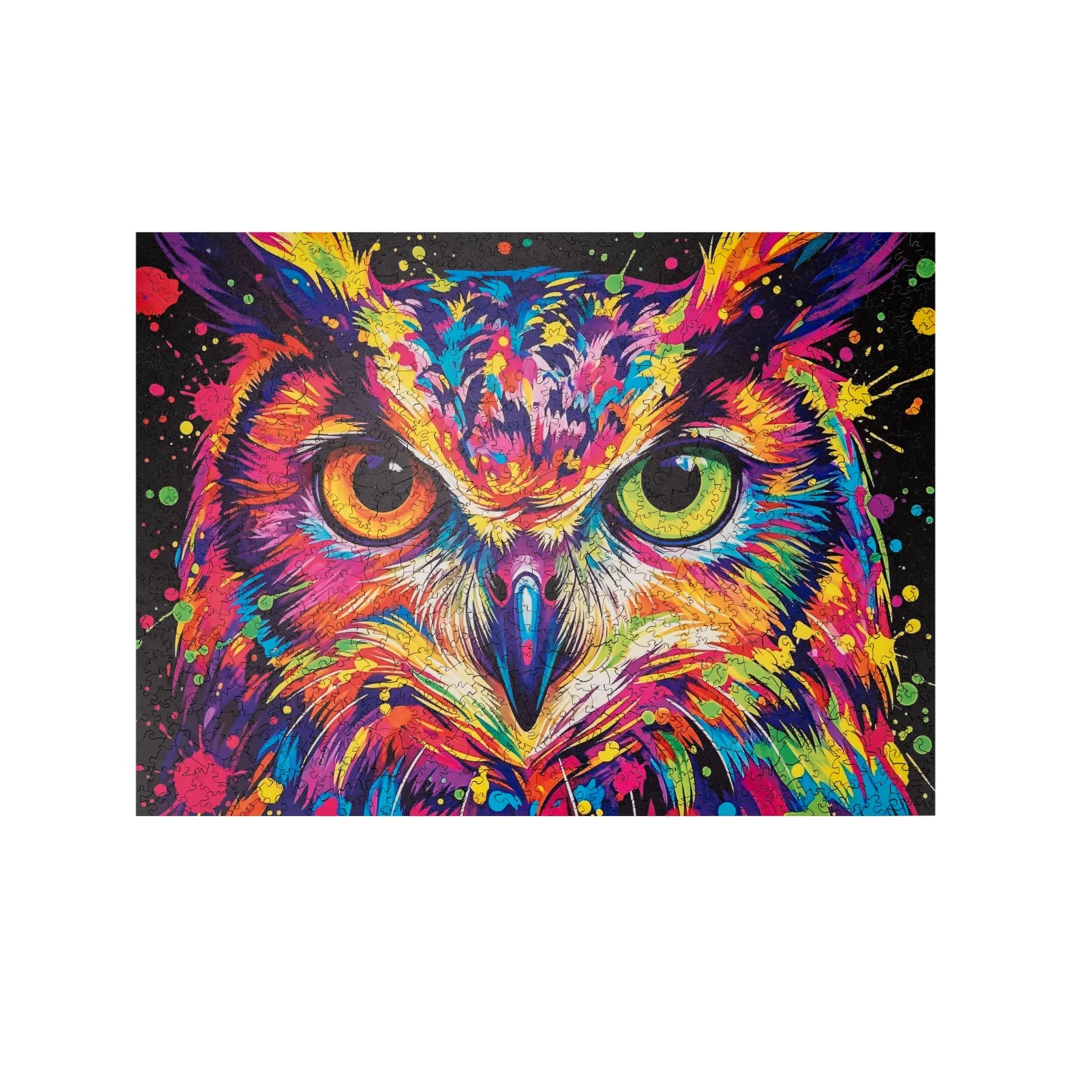 Colorful Owl Wooden Puzzle (2D) MagicHolz