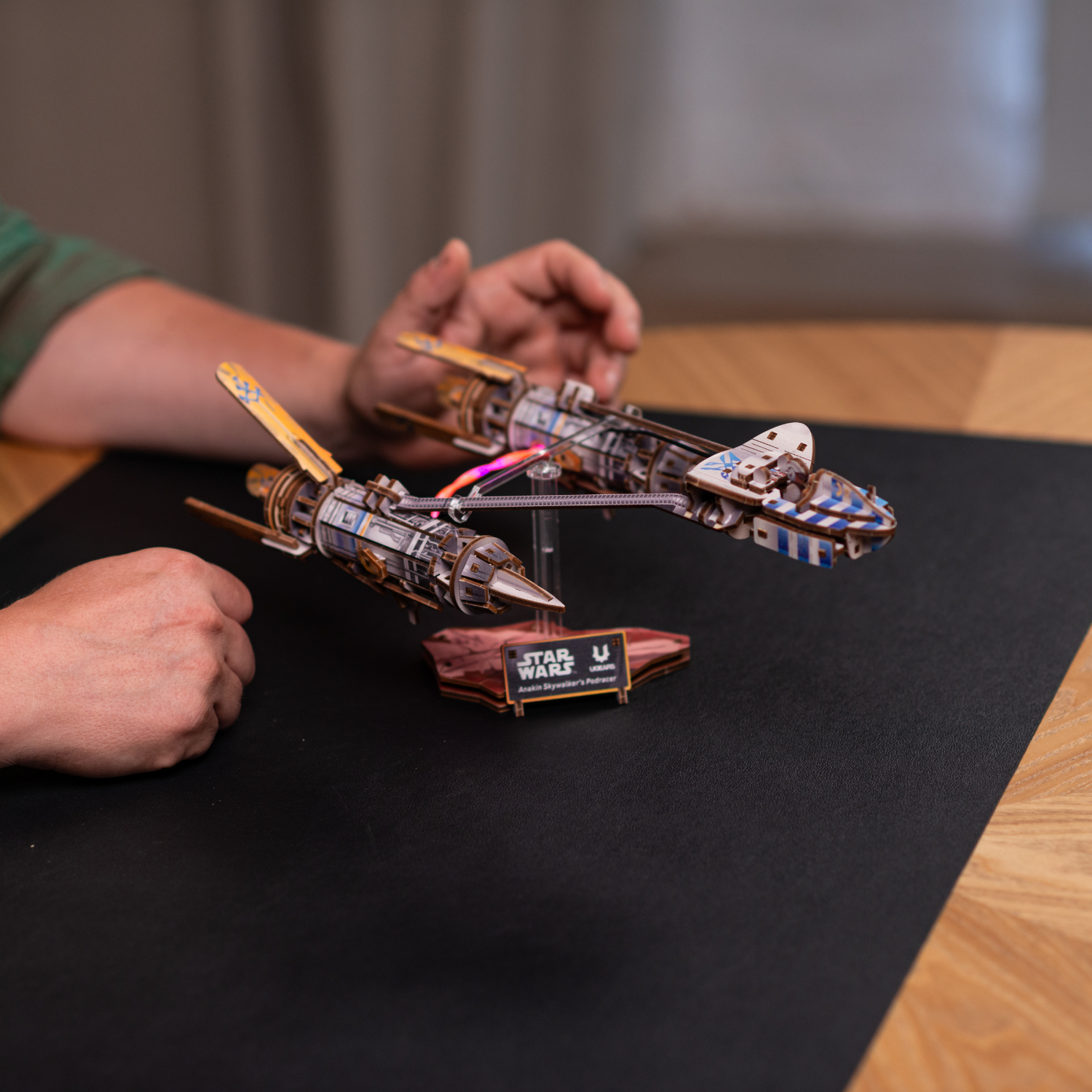 Anakin Skywalkers Podracer™ Mechanisches Holzpuzzle Ugears