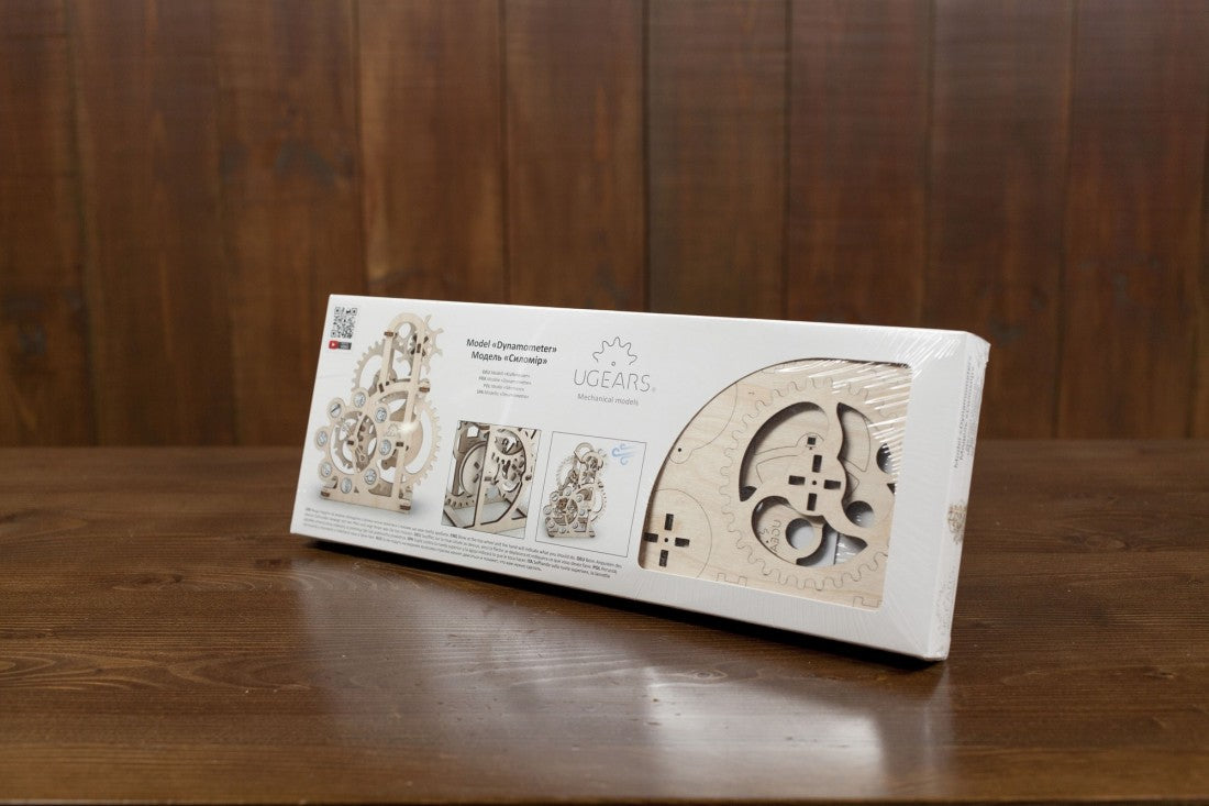 Dynamometer-Mechanical Wooden Puzzle-Ugears--