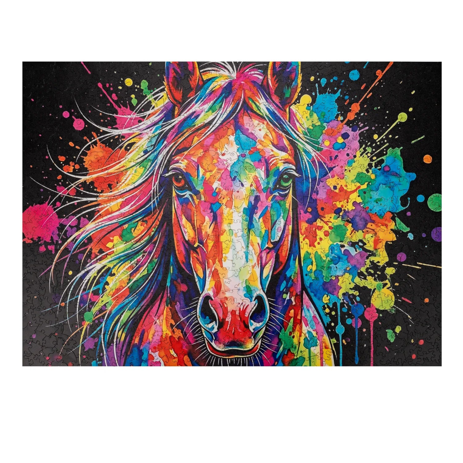 Colorful Horse Wooden Puzzle (2D) MagicHolz
