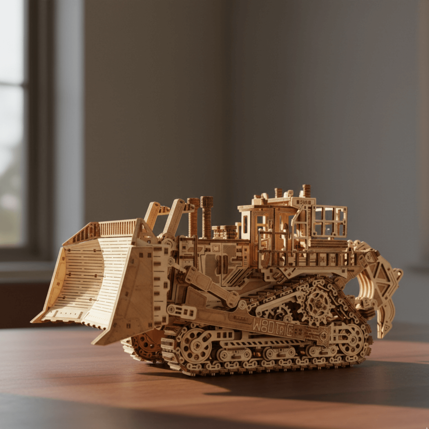 Terrain Titan | Bulldozer Mechanical Wooden Puzzle WoodTrick