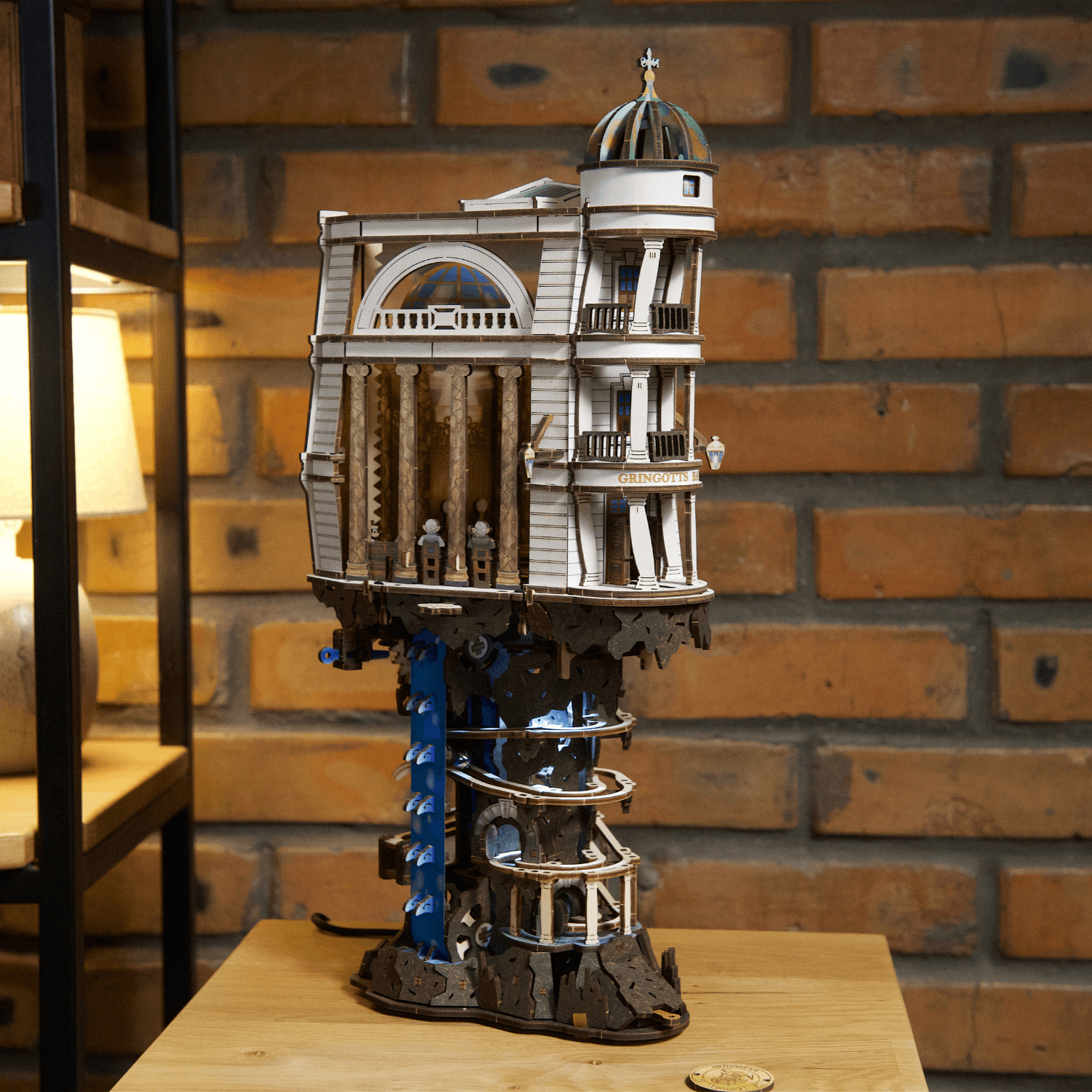 Harry Potter Gringotts Bank | Ugears Mechanical Marble Run Kit