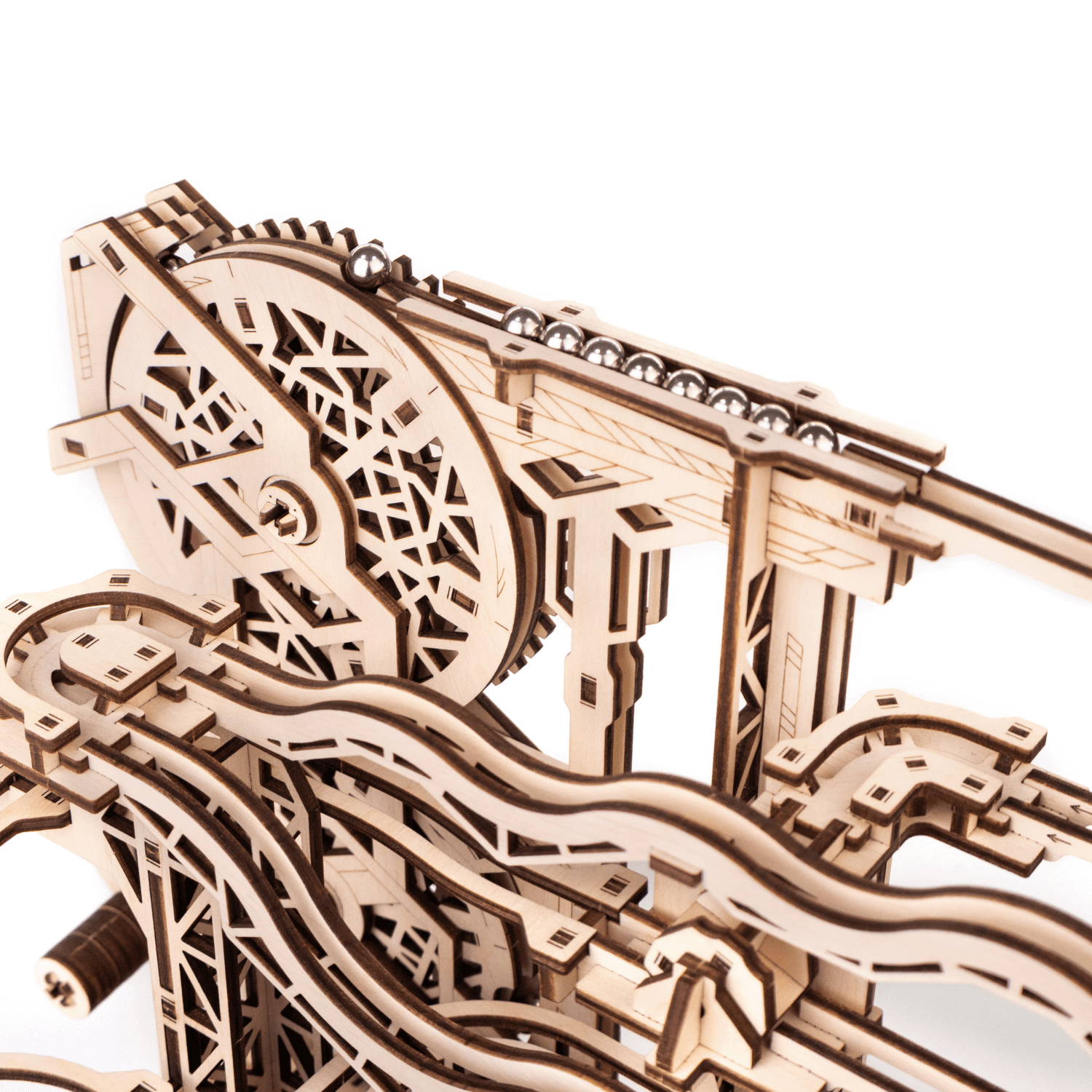 Marble Run Puzzle mécanique en bois Eco-Wood-Art