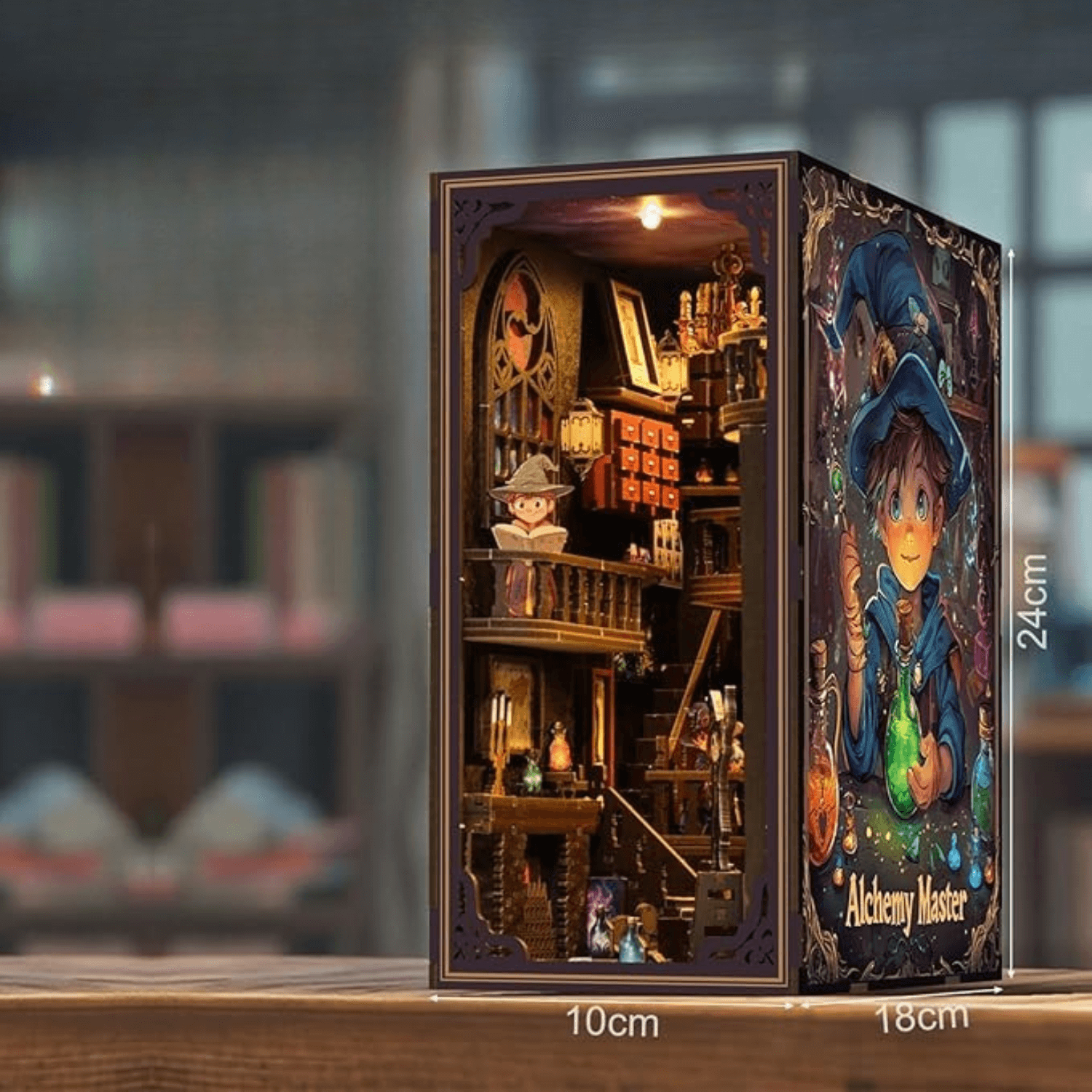 Alchemy Master | Diorama | Book Nook Diorama MagicHolz