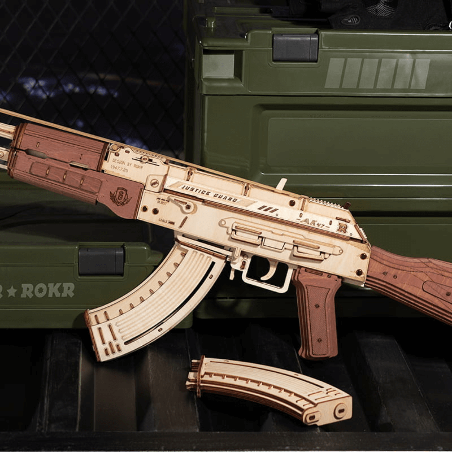 AK-47 Assault Rifle-3D Puzzle-Robotime--