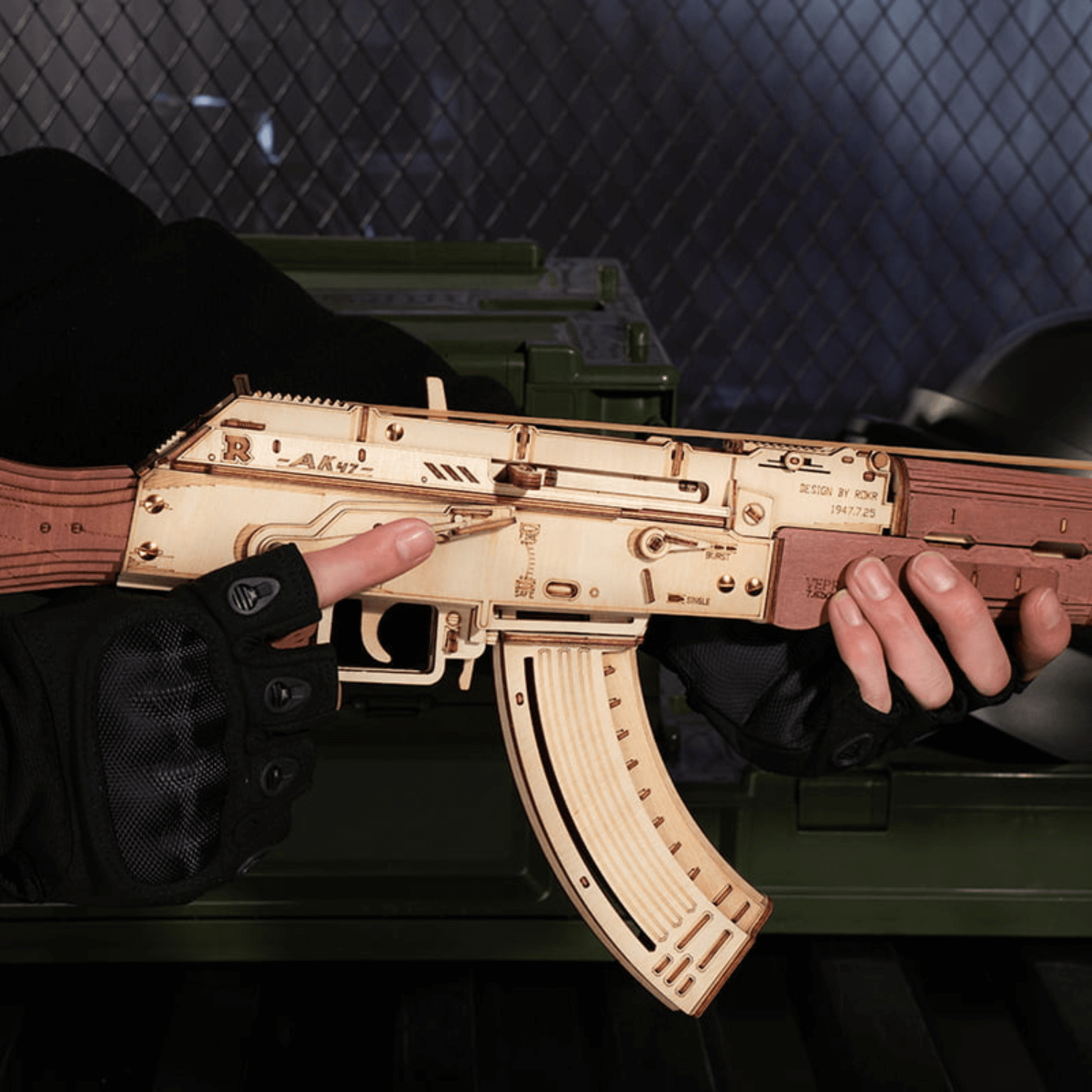 AK-47 Assault Rifle-3D Puzzle-Robotime--