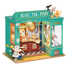 Alice's Tea Store Miniature House Robotime--