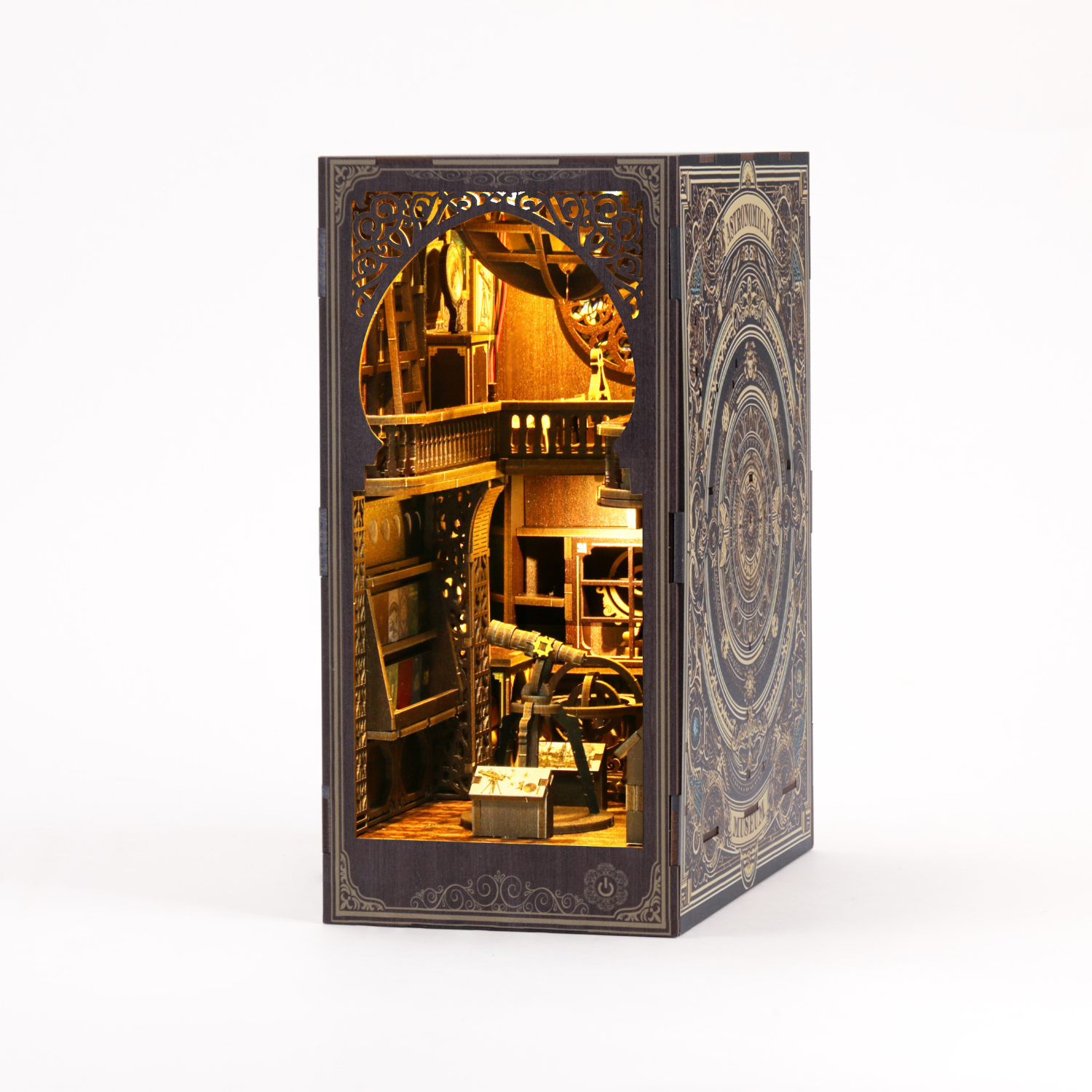Astronomie Museum | Diorama | Book Nook-Diorama-MagicHolz--