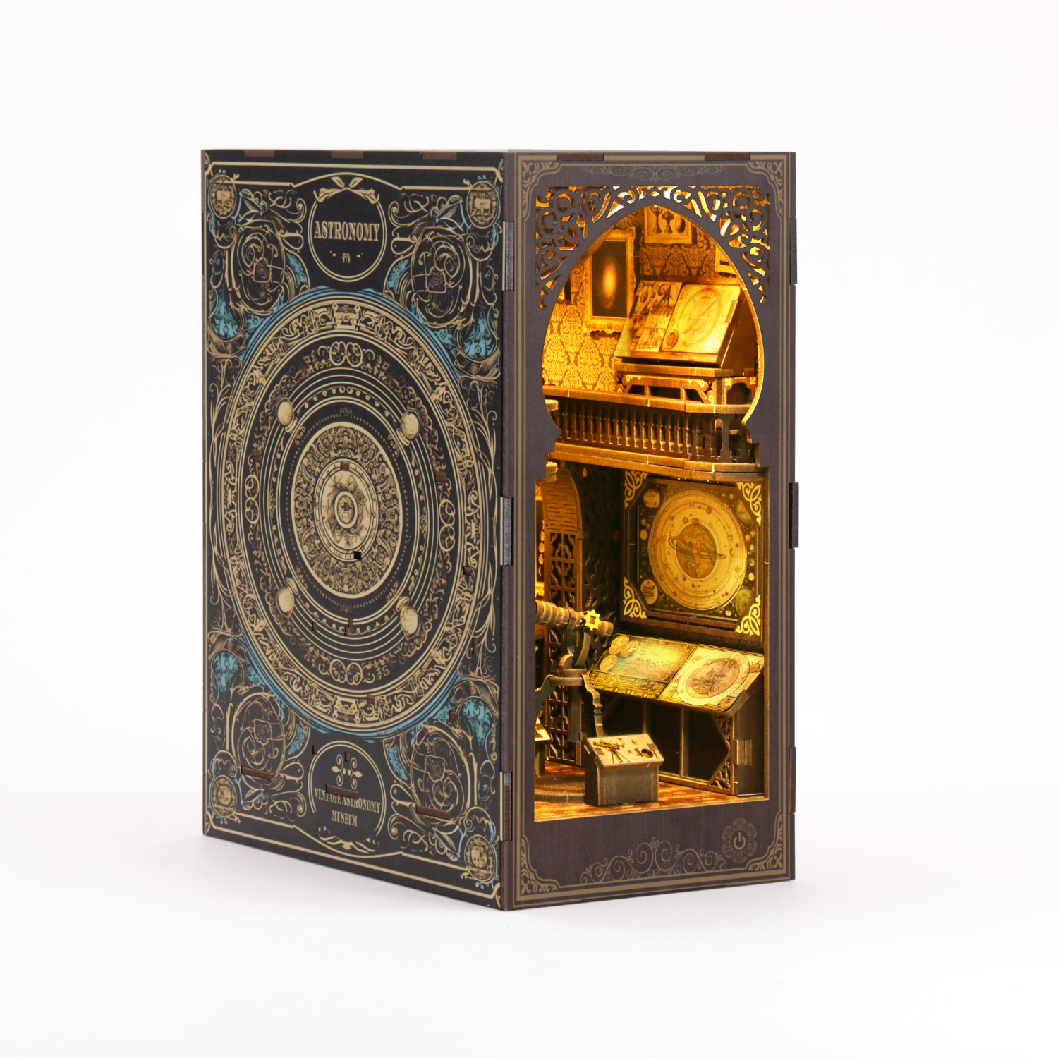 Musée d'astronomie | Diorama | Book Nook-Diorama-MagicHolz--